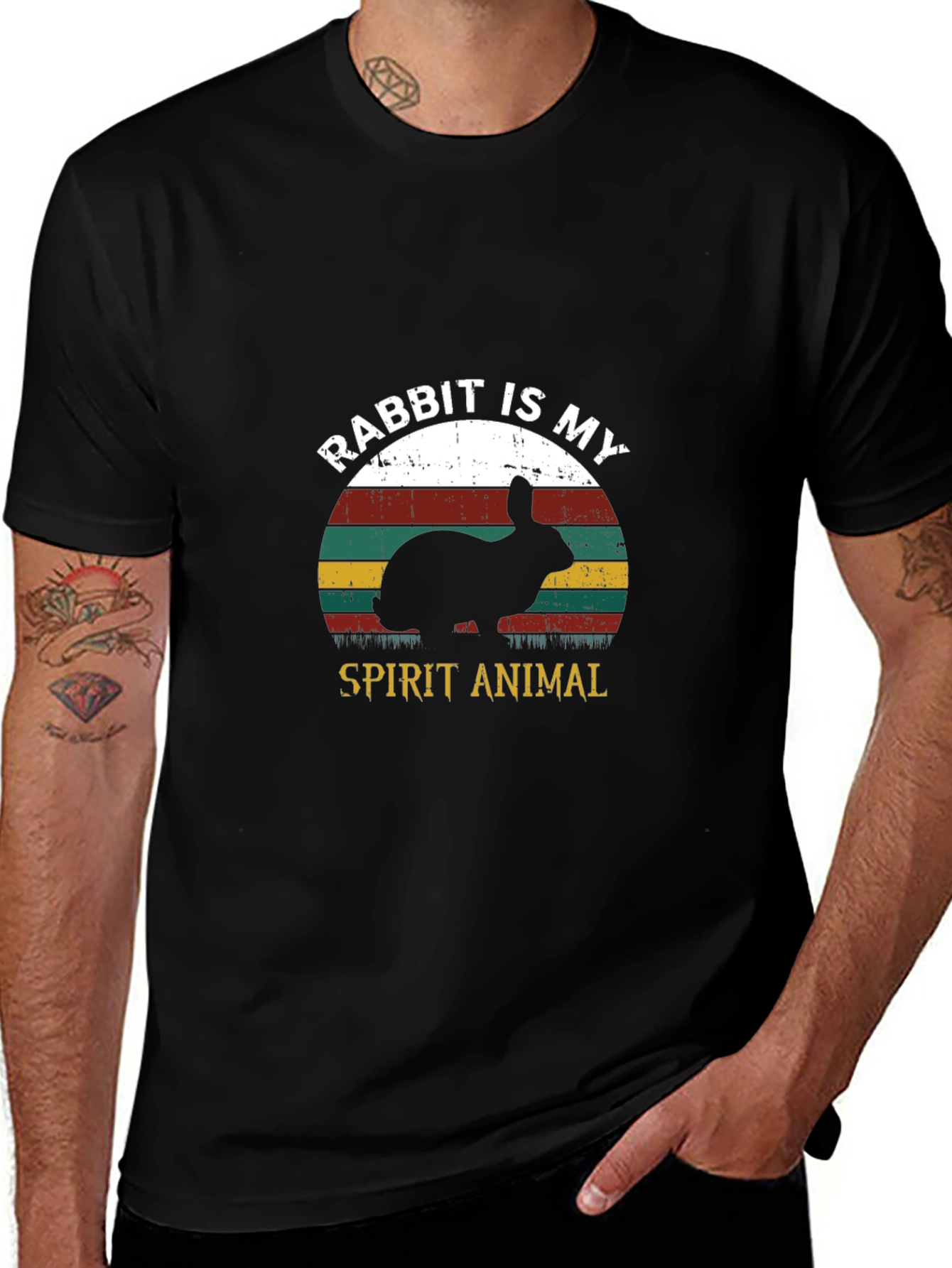 Rabbit Is My Spirit Animal T-Shirt - Unisex