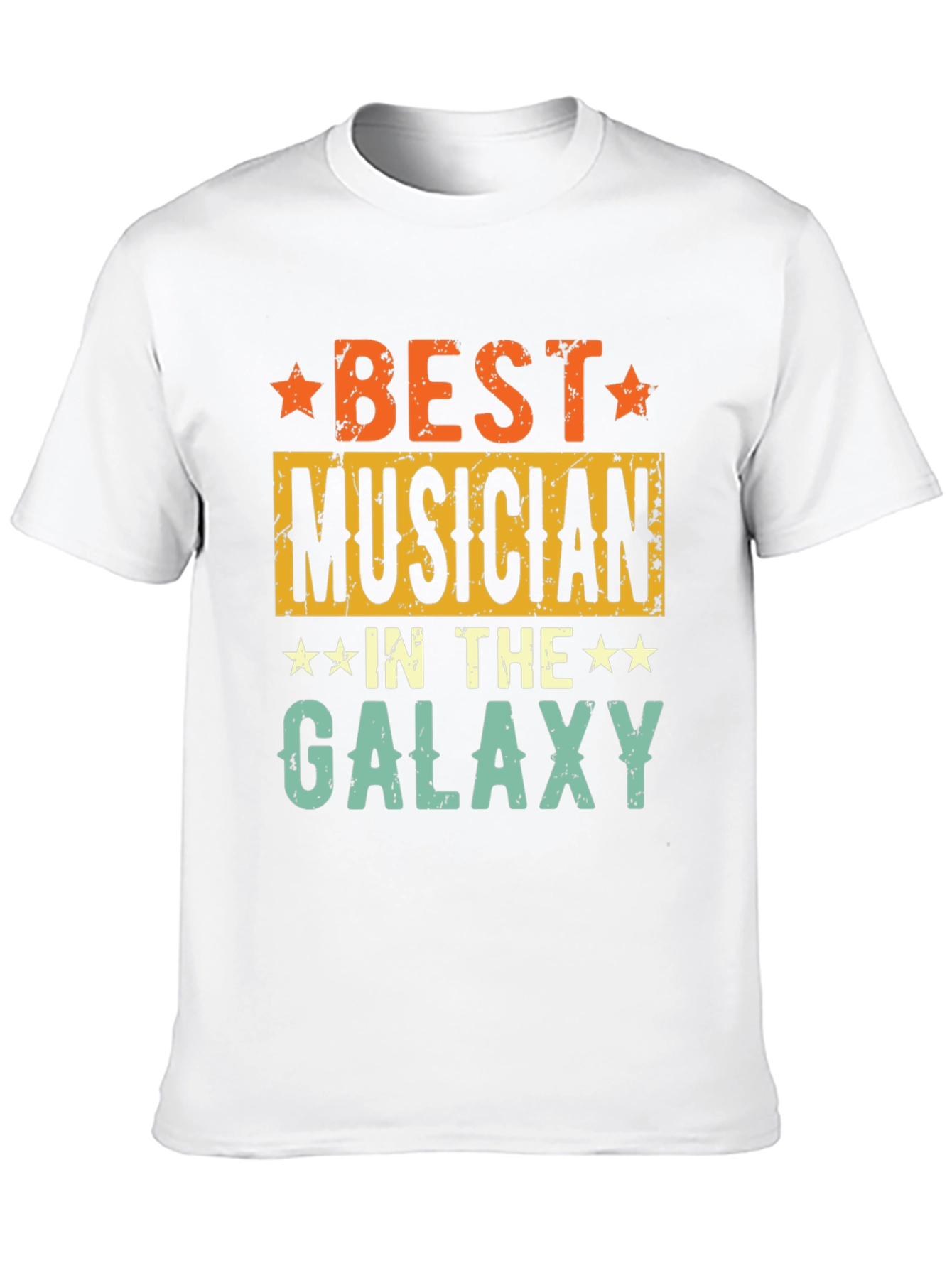 Best Musician in the Galaxy T-Shirt - Retro Style