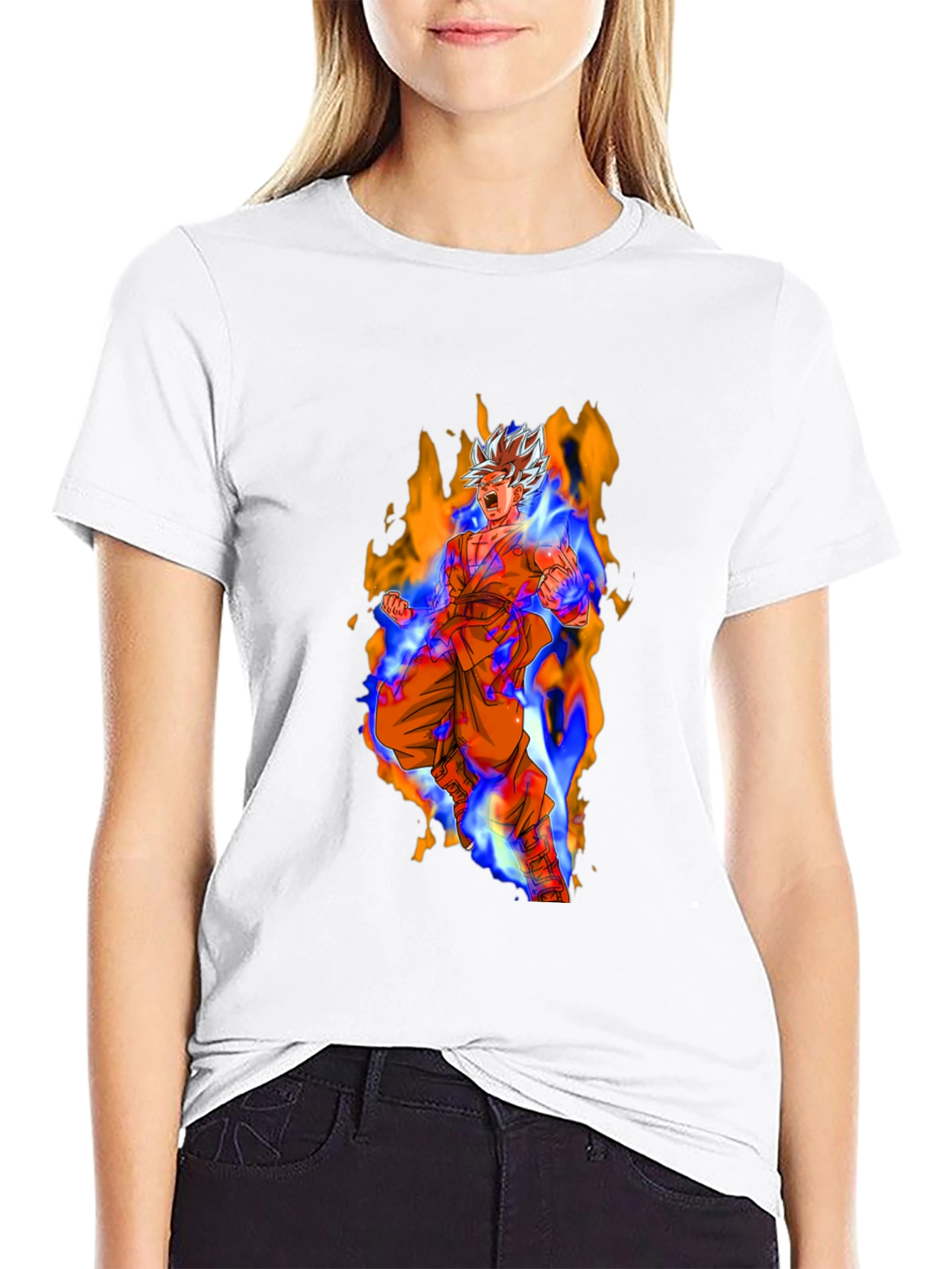 Goku Super Saiyan God T-Shirt - Black