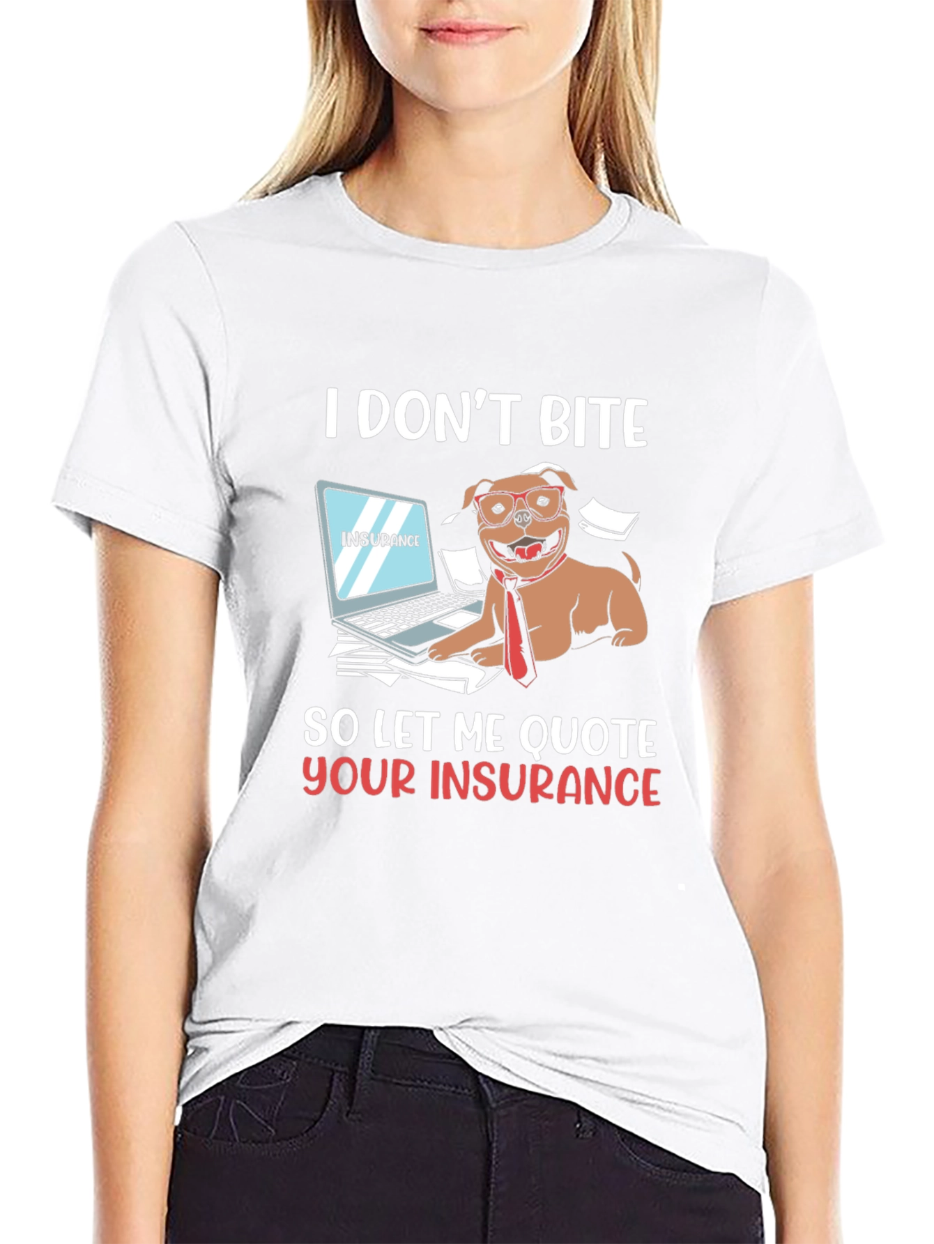Funny Insurance Dog T-Shirt