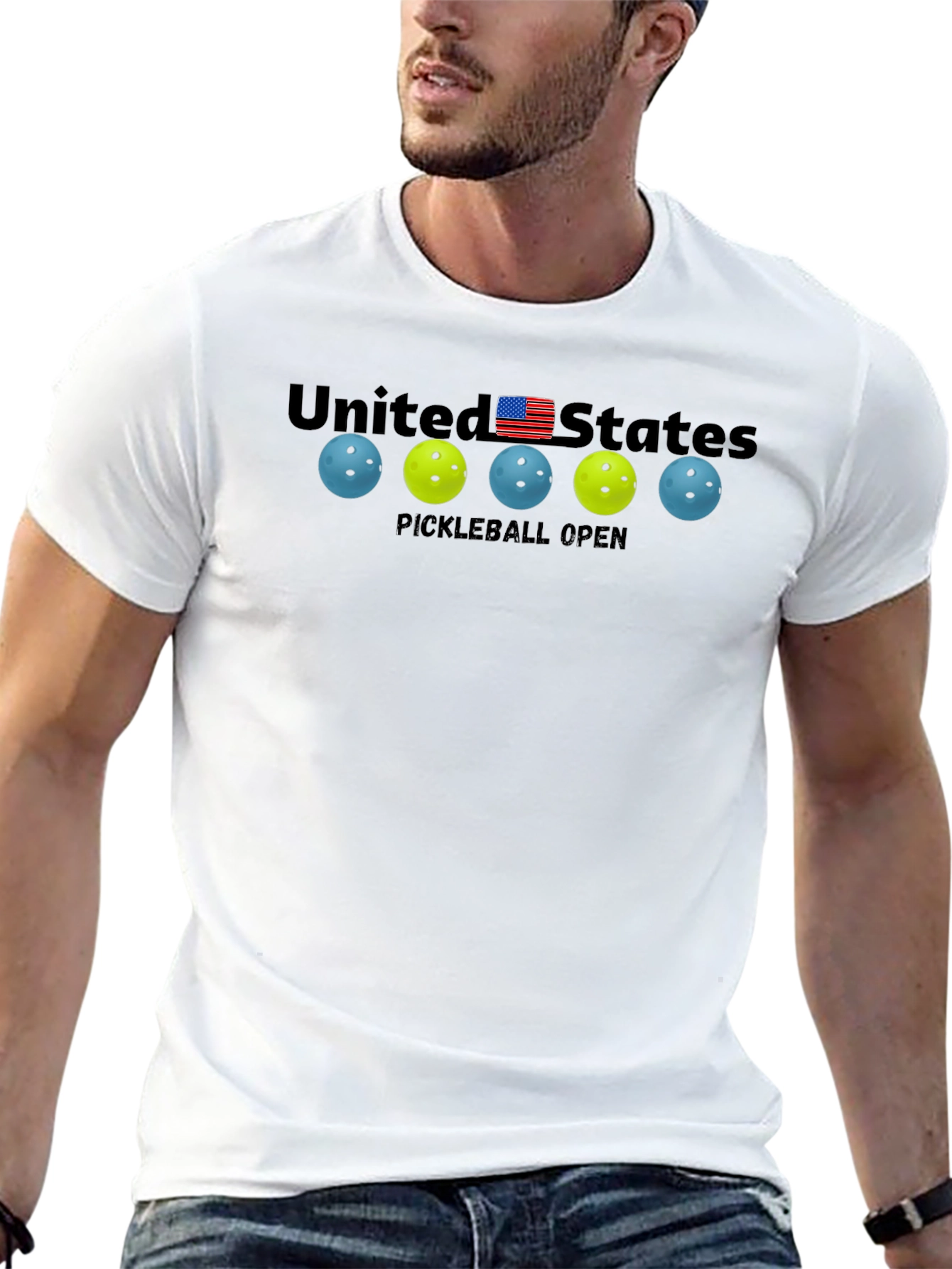 Pickleball Open United States T-Shirt