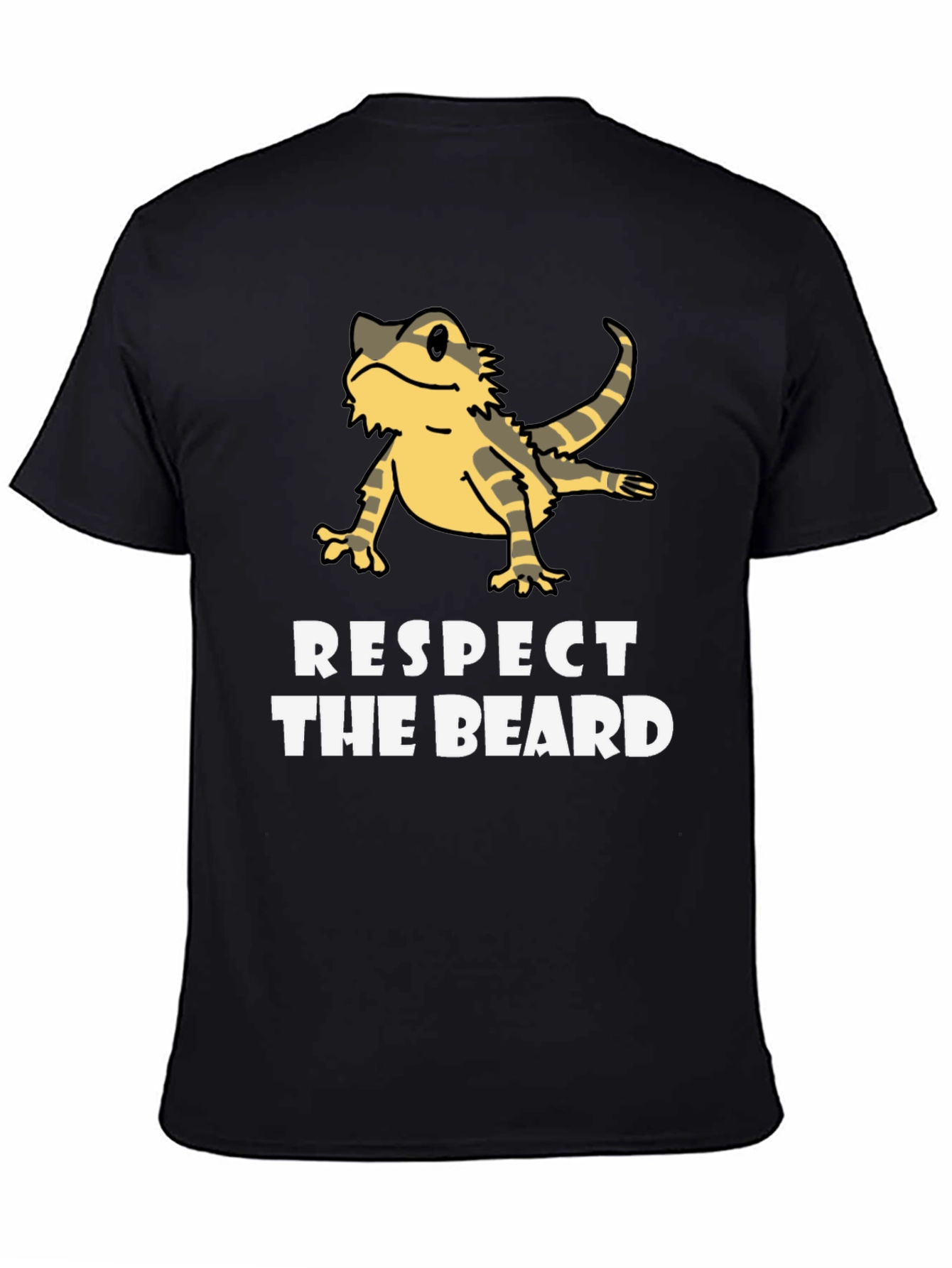 Respect The Beard Bearded Dragon T-Shirt