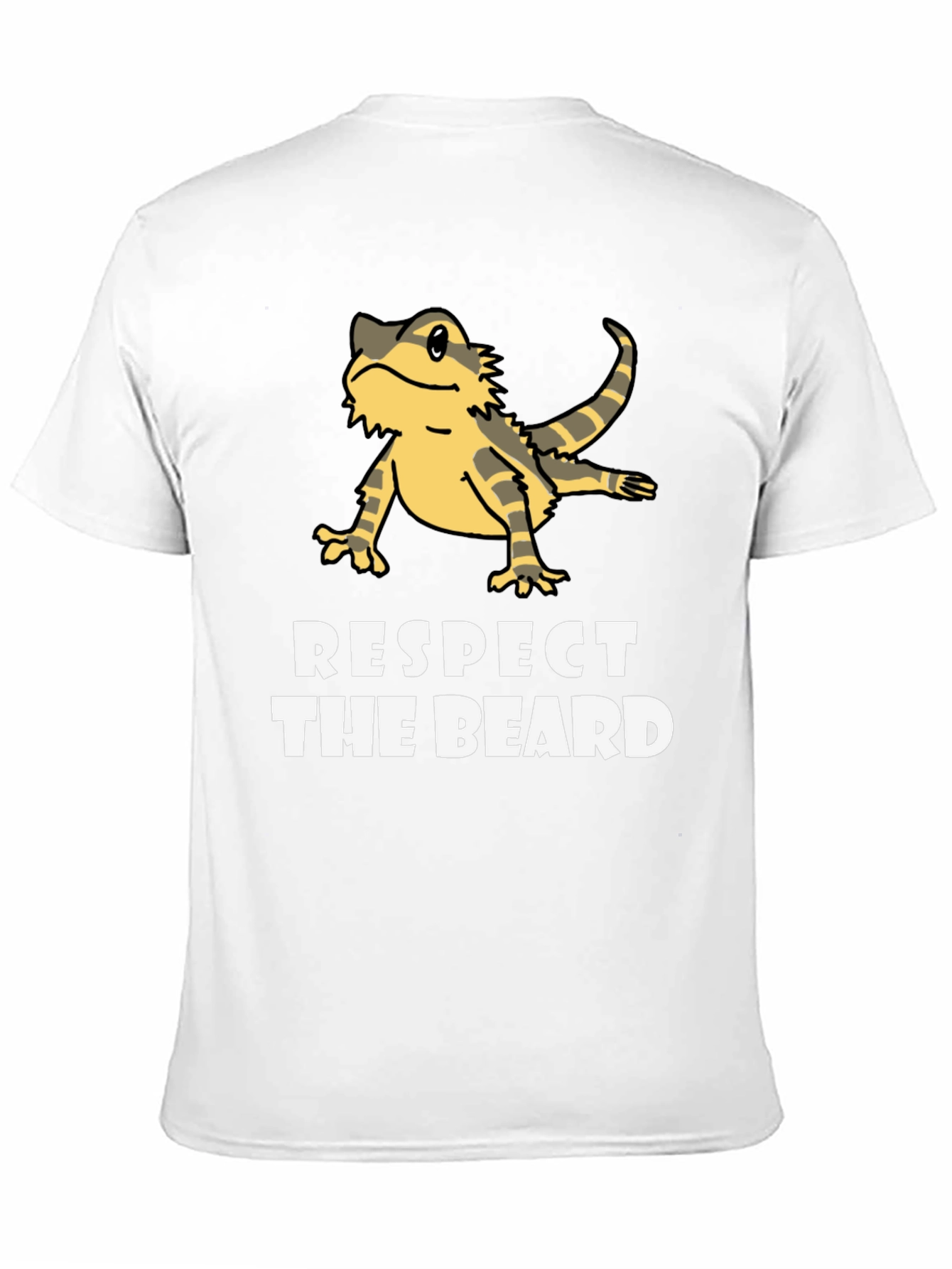 Respect The Beard Bearded Dragon T-Shirt