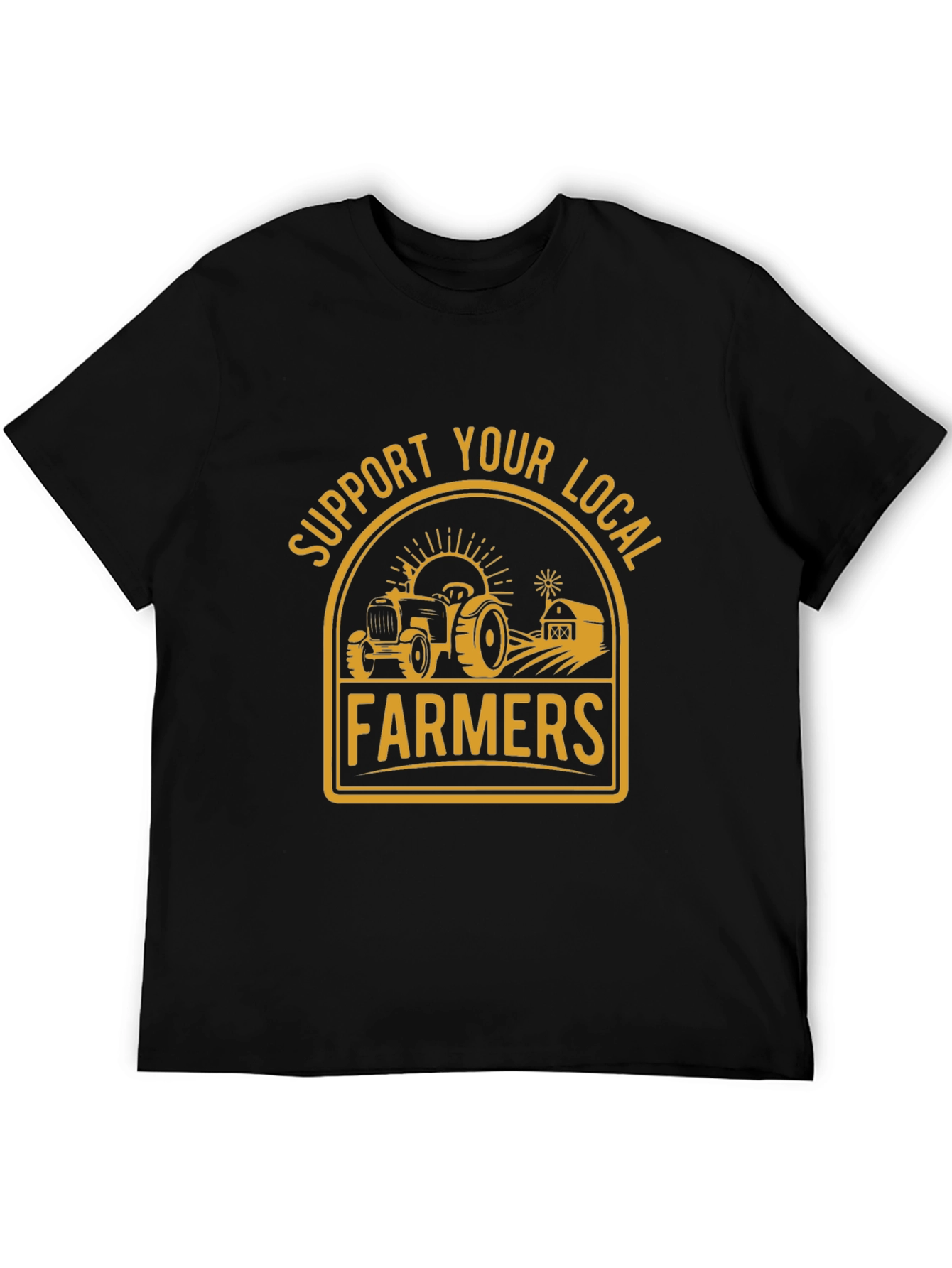Support Your Local Farmers Graphic Tee