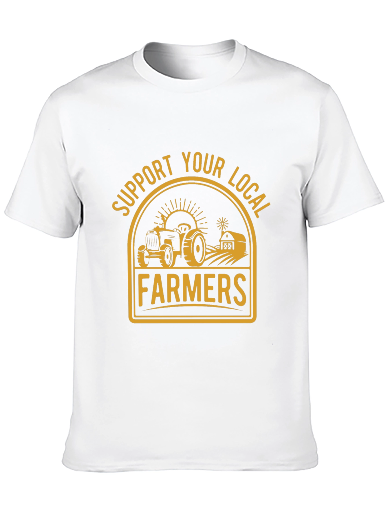 Support Your Local Farmers Graphic Tee