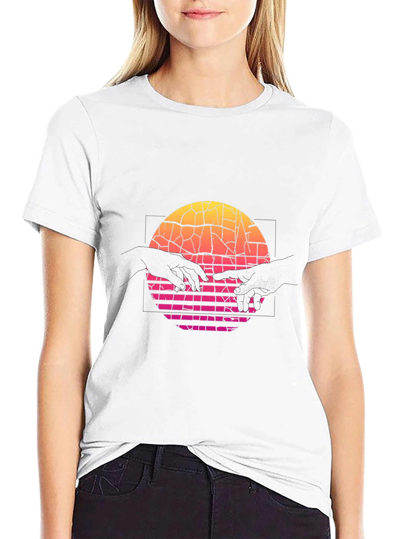 Retro Creation of Adam T-Shirt
