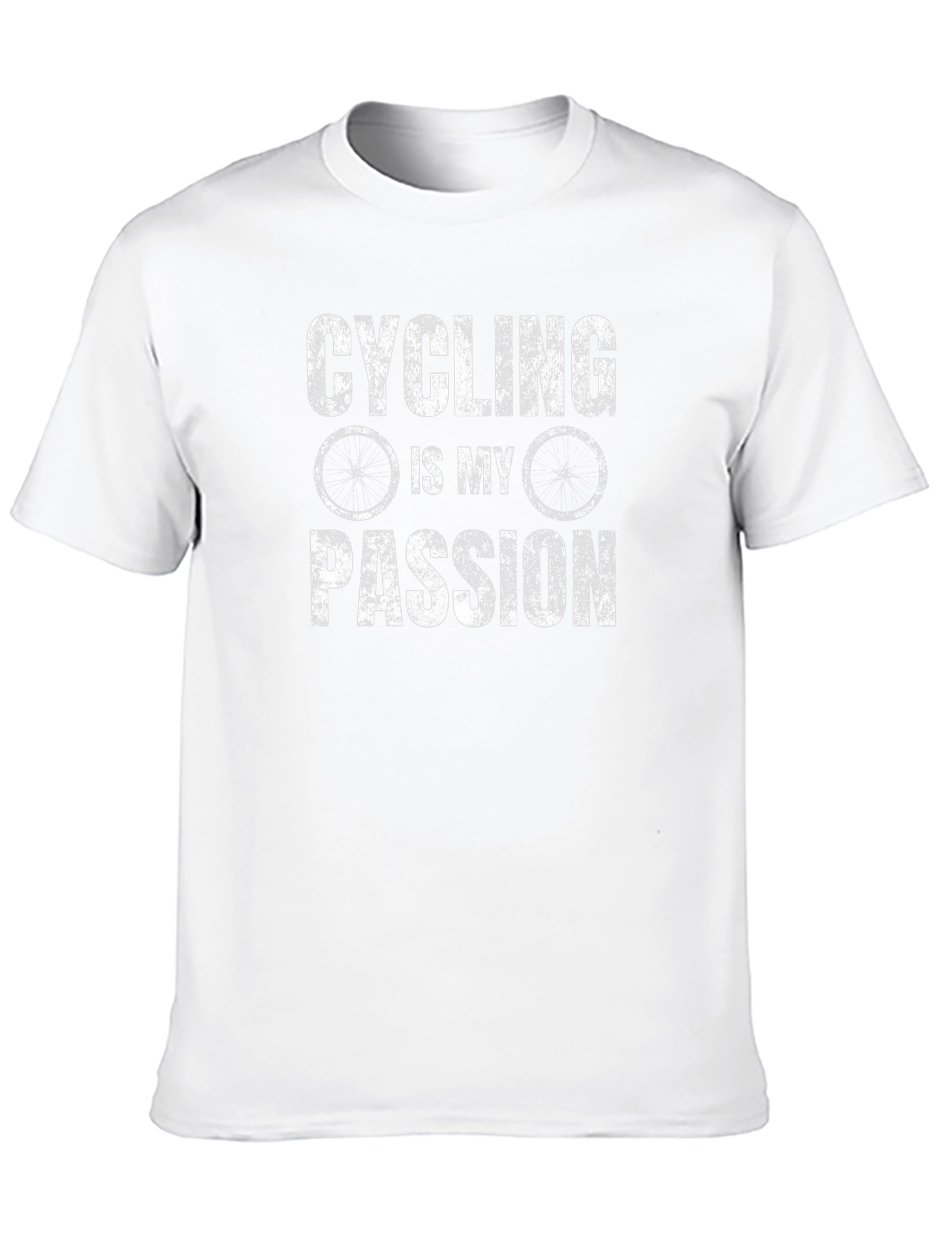 Cycling is My Passion Black T-Shirt