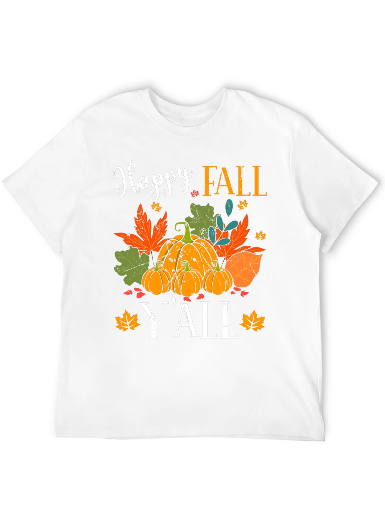 Happy Fall Yall Pumpkin Graphic Tee