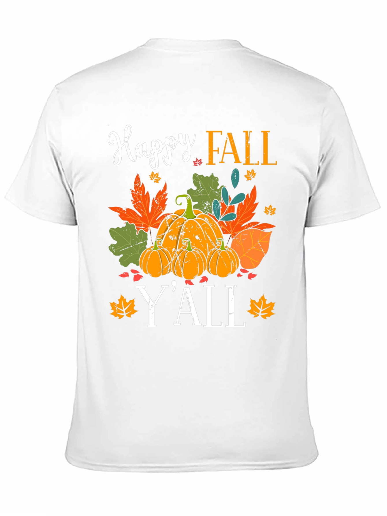 Happy Fall Yall Pumpkin Graphic Tee
