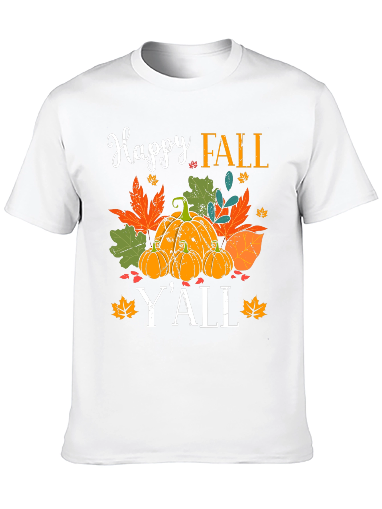 Happy Fall Yall Pumpkin Graphic Tee