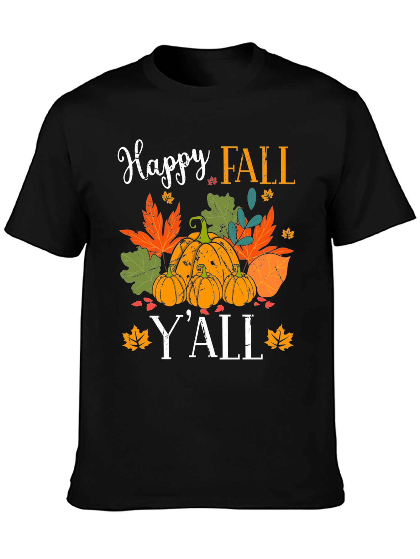 Happy Fall Yall Pumpkin Graphic Tee