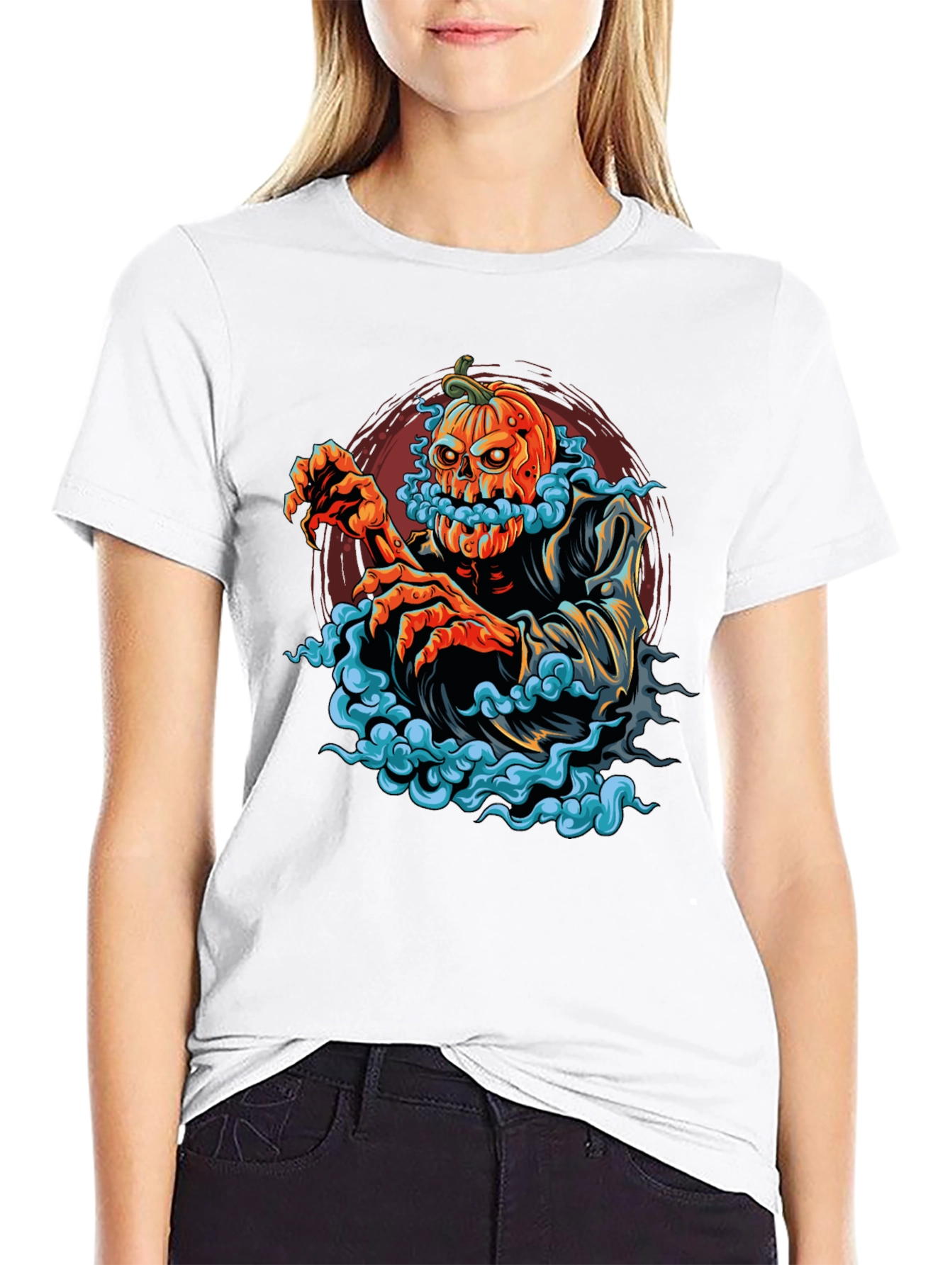Pumpkin Head Monster Graphic Tee