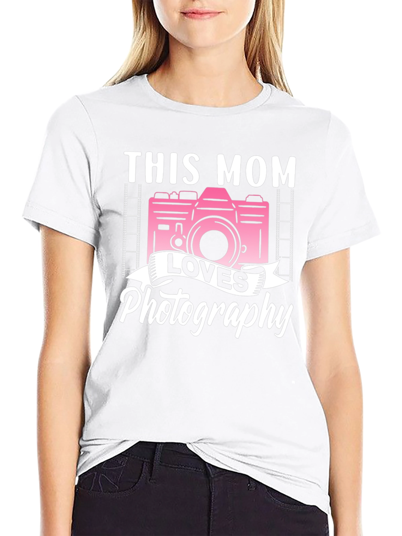 This Mom Loves Photography Graphic Tee