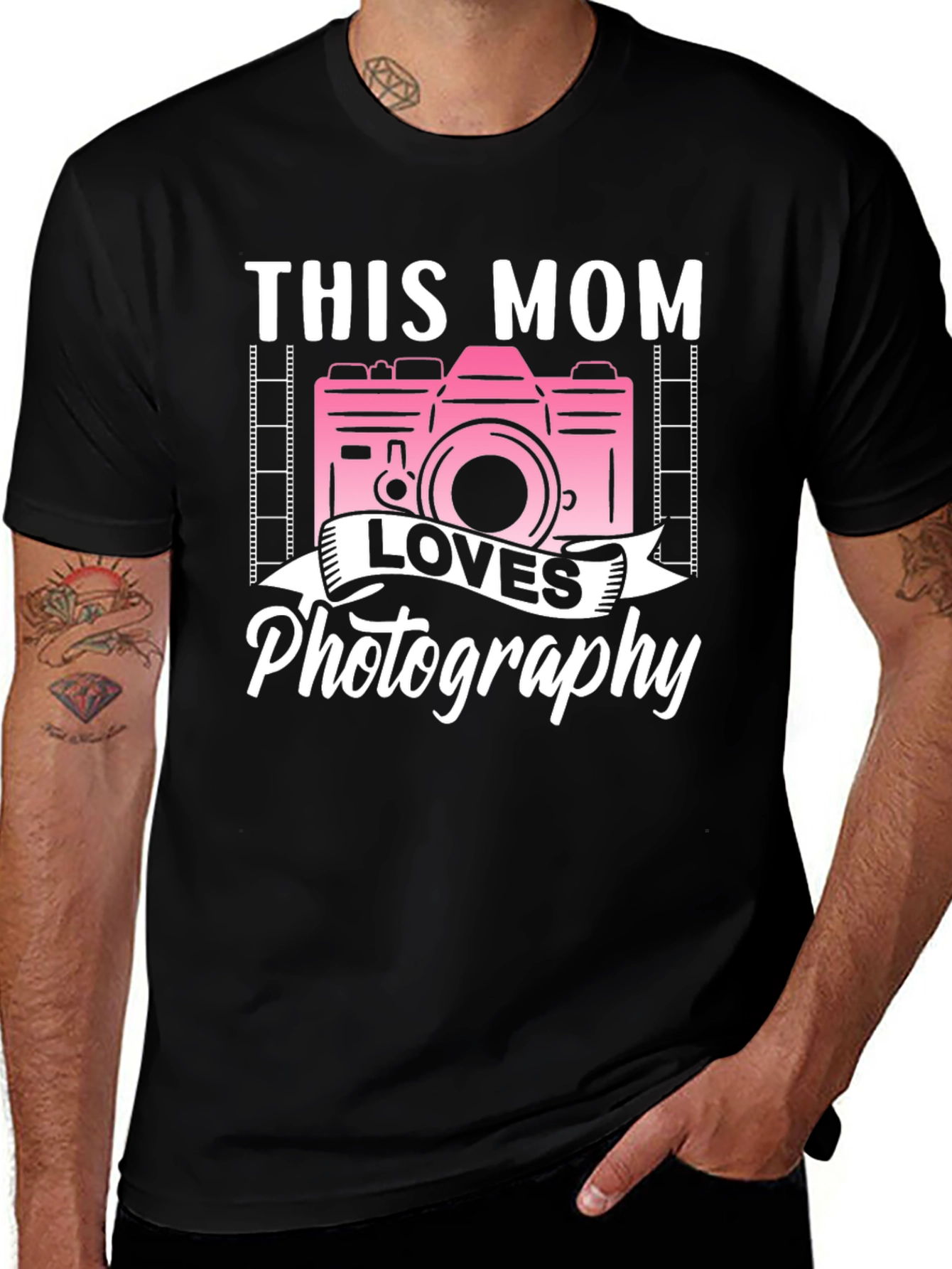 This Mom Loves Photography Graphic Tee