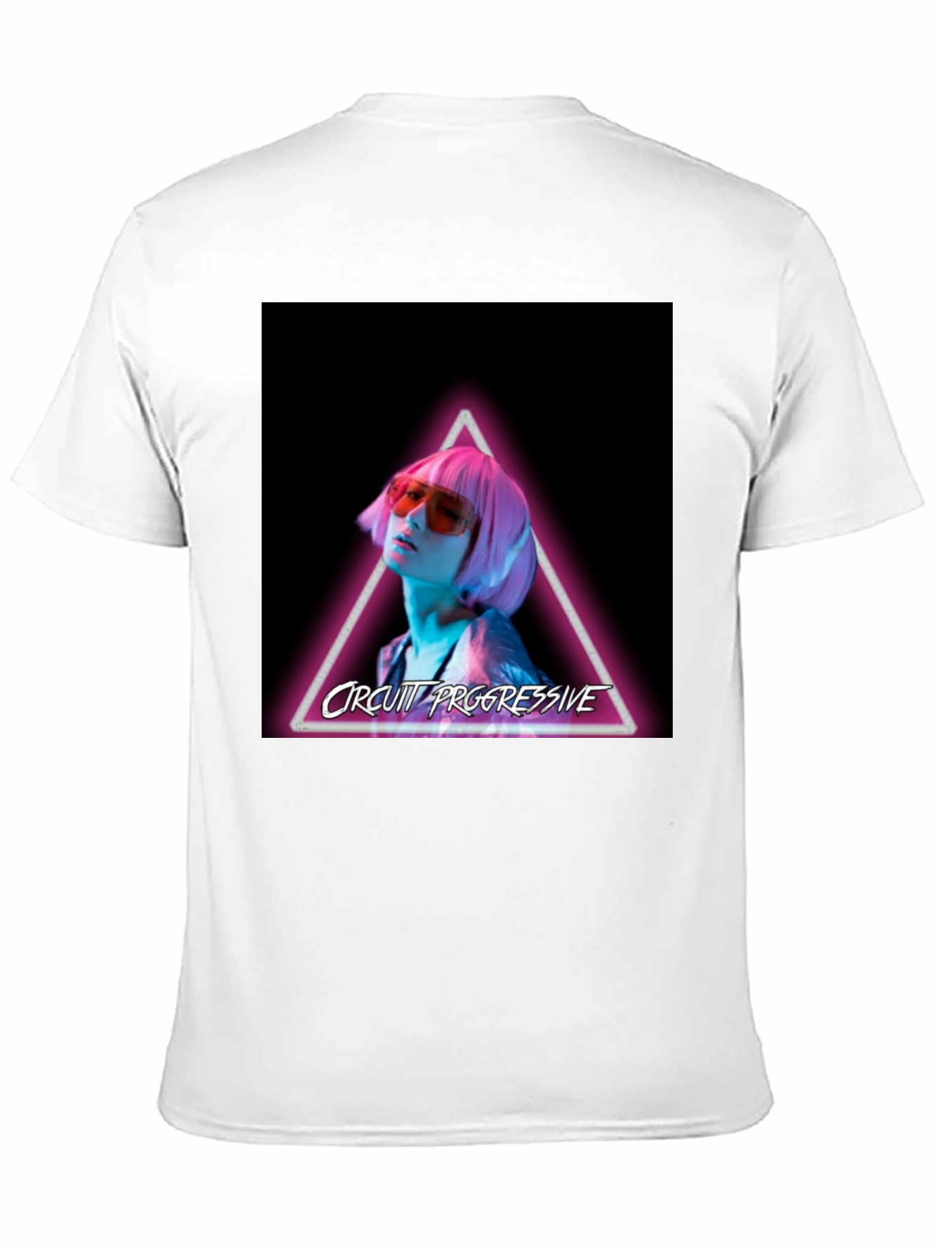 Circuit Progressive Neon T-Shirt - Trendy Graphic Tee