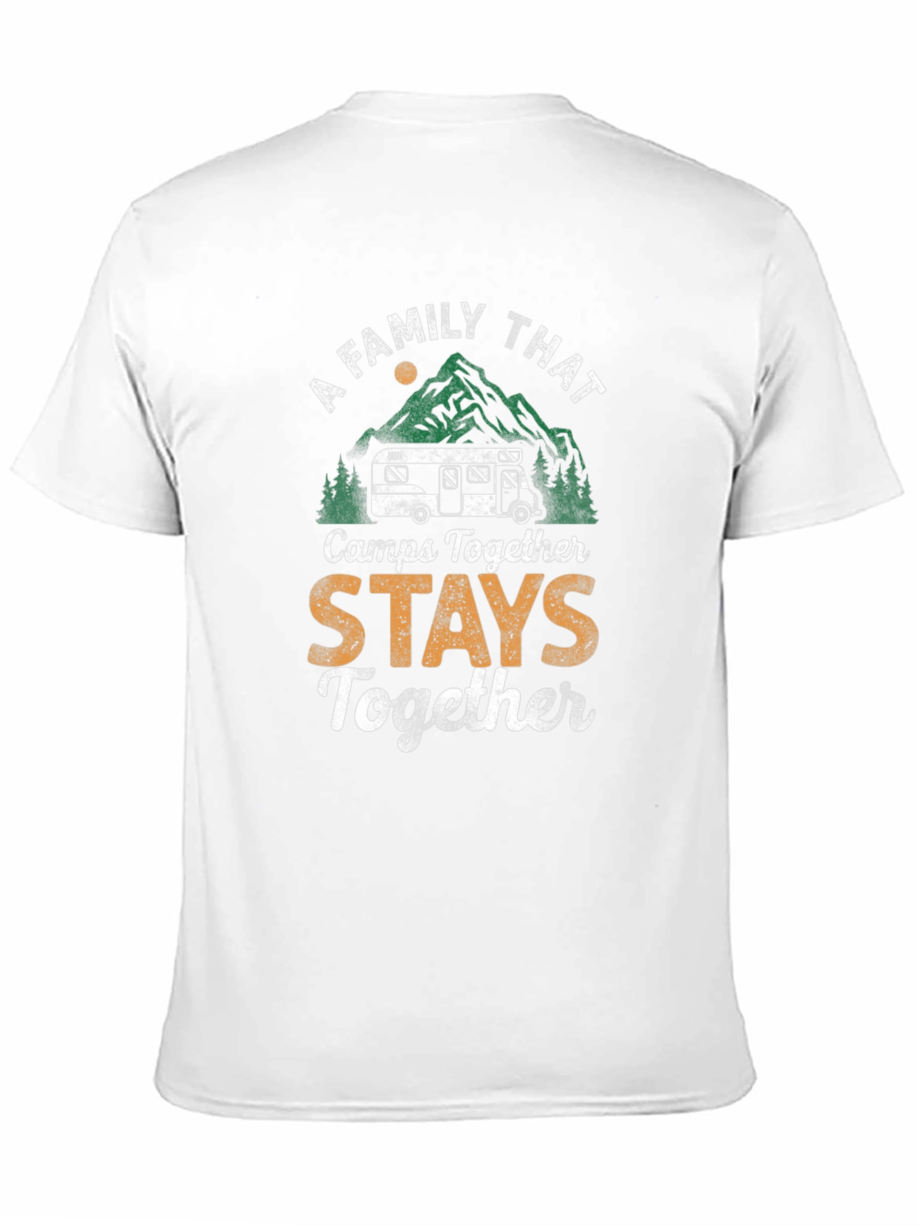 Family Camping T-Shirt - Camps Together Stays Together