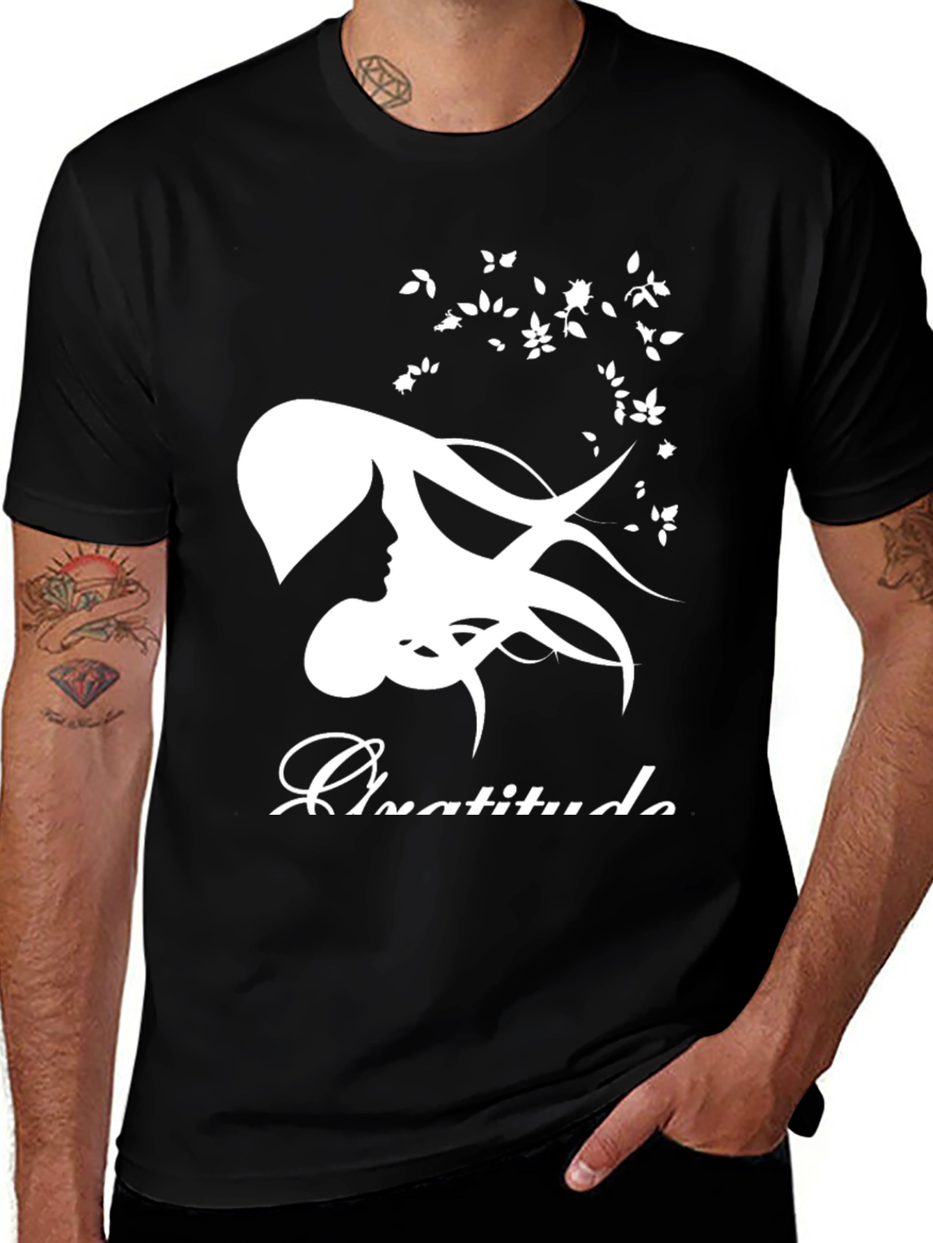 Gratitude Woman Graphic T-Shirt
