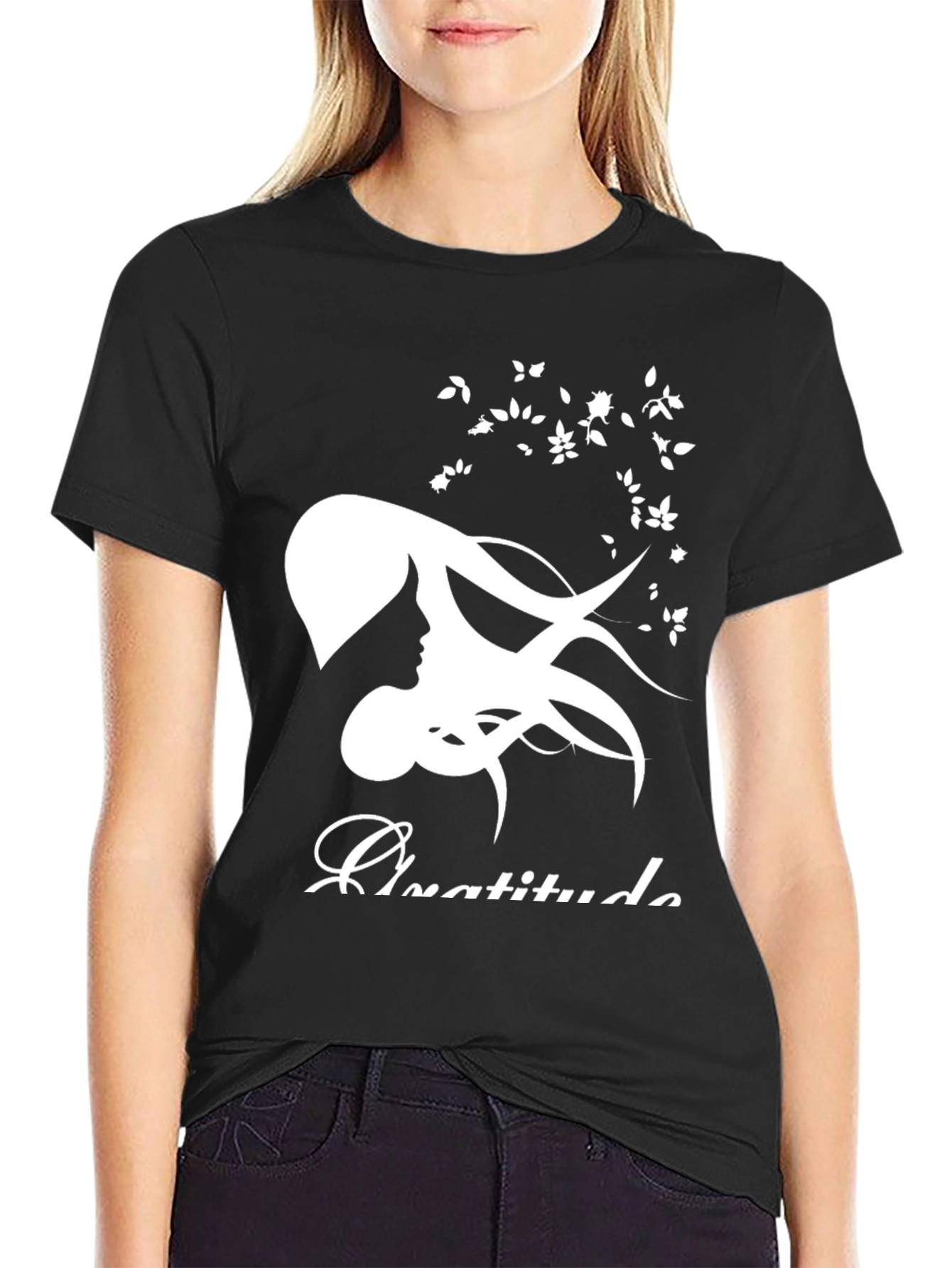Gratitude Woman Graphic T-Shirt