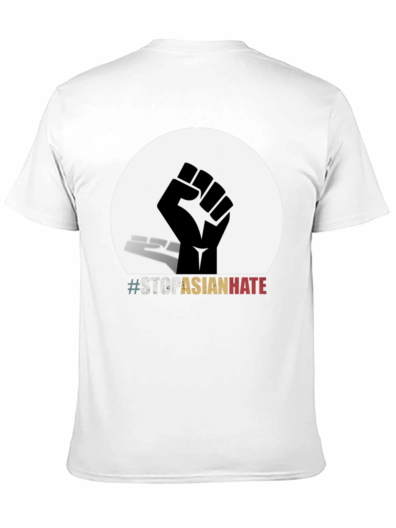 Stop Asian Hate T-Shirt - Fist Graphic Tee