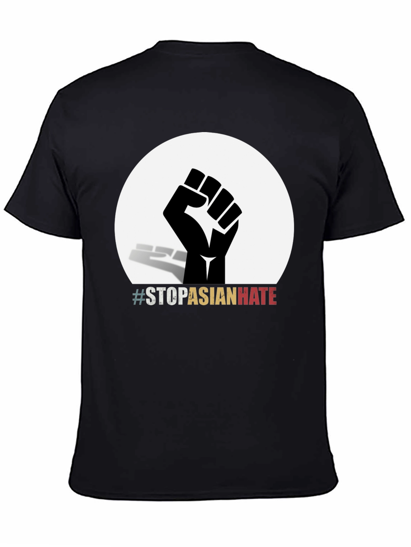 Stop Asian Hate T-Shirt - Fist Graphic Tee
