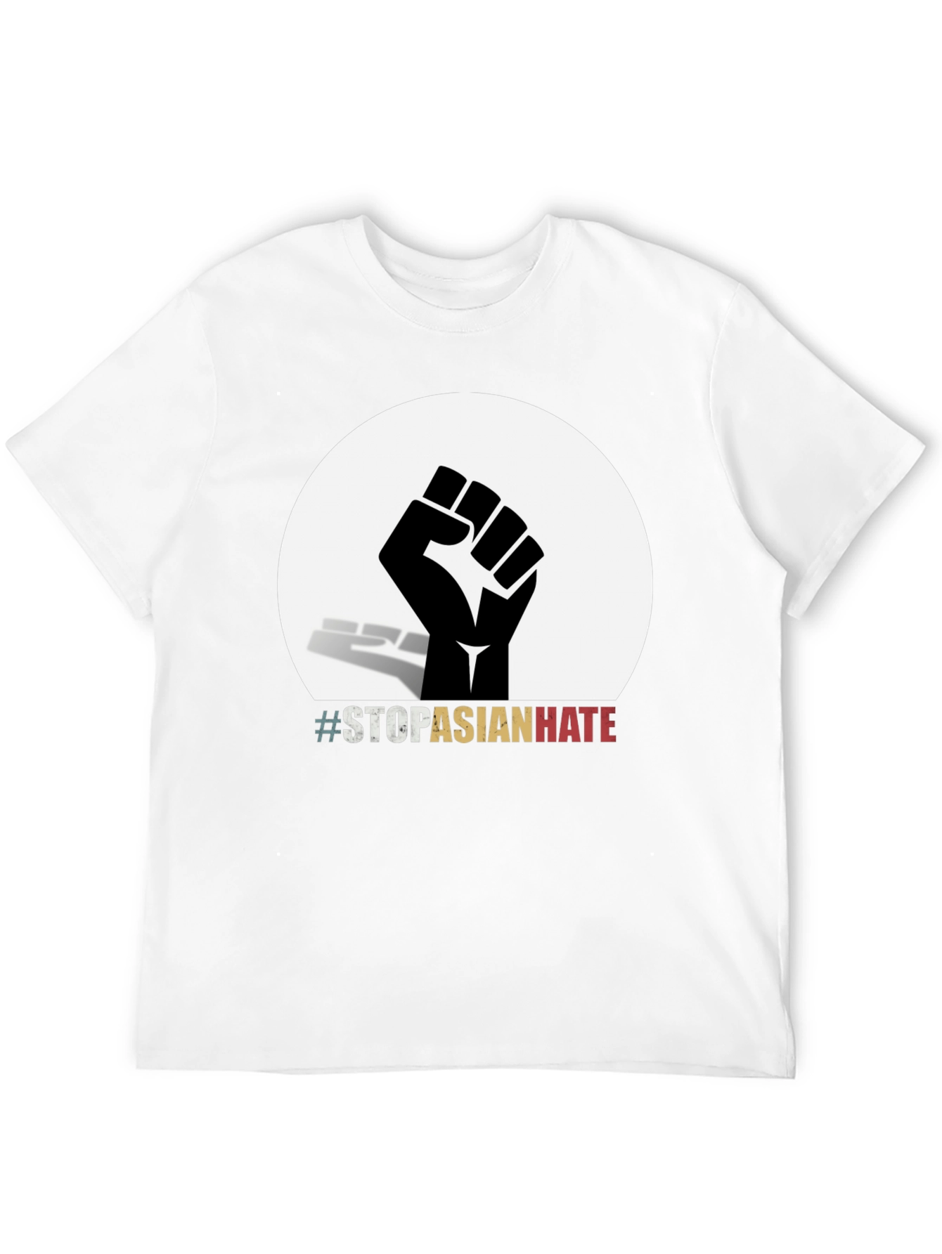 Stop Asian Hate T-Shirt - Fist Graphic Tee