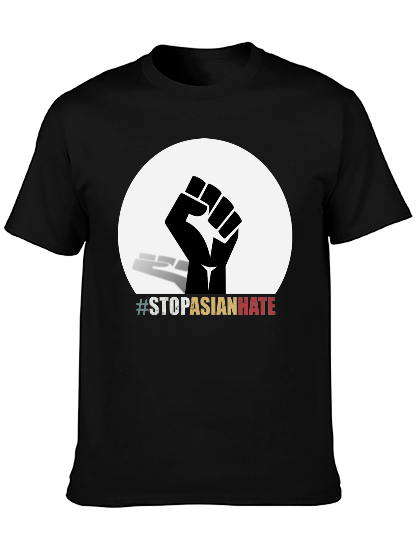 Stop Asian Hate T-Shirt - Fist Graphic Tee