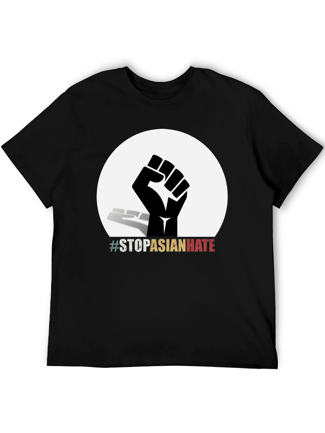 Stop Asian Hate T-Shirt - Fist Graphic Tee