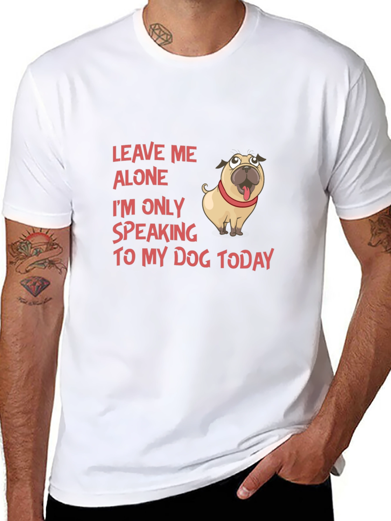 Leave Me Alone Dog T-Shirt