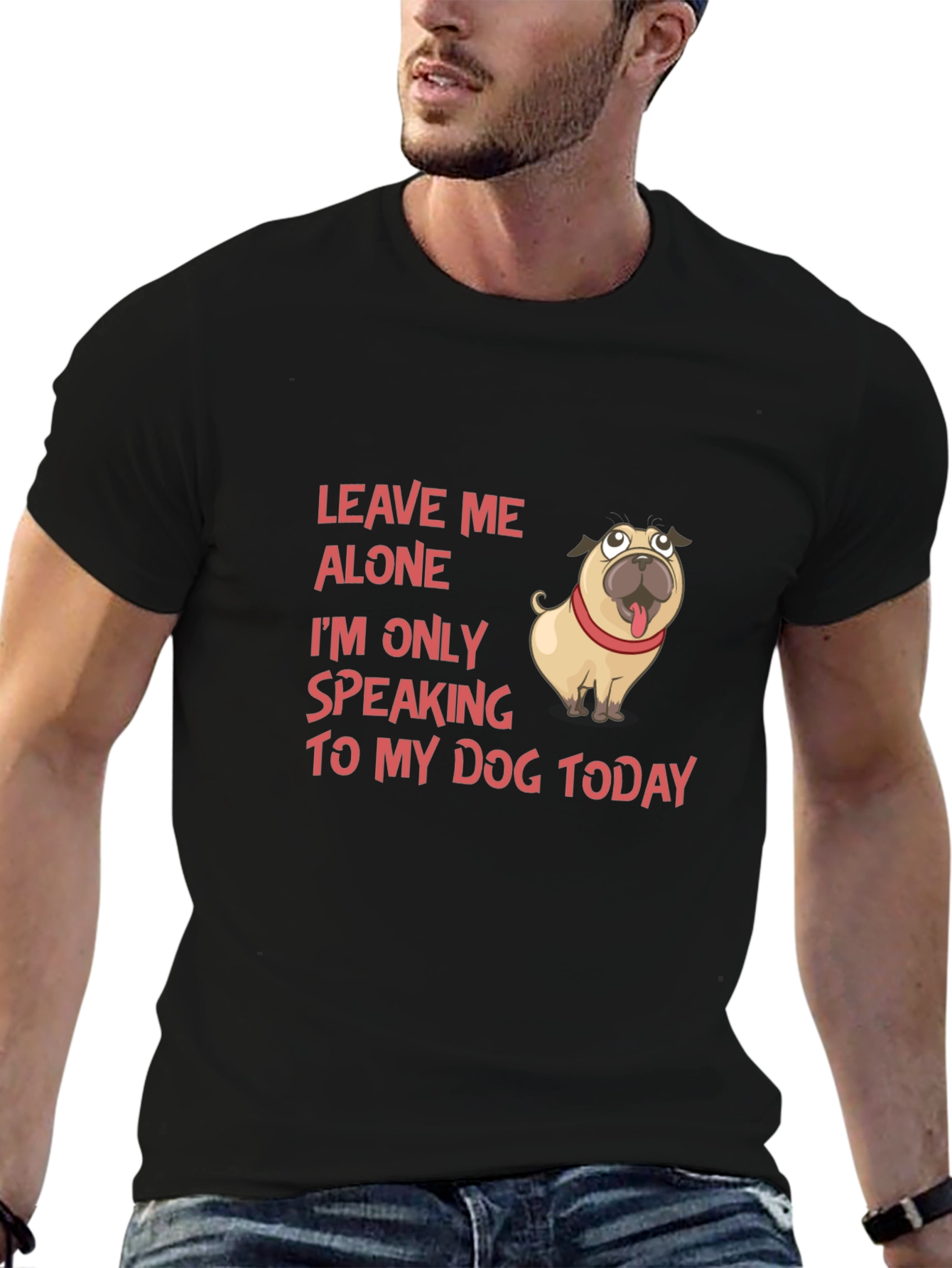 Leave Me Alone Dog T-Shirt