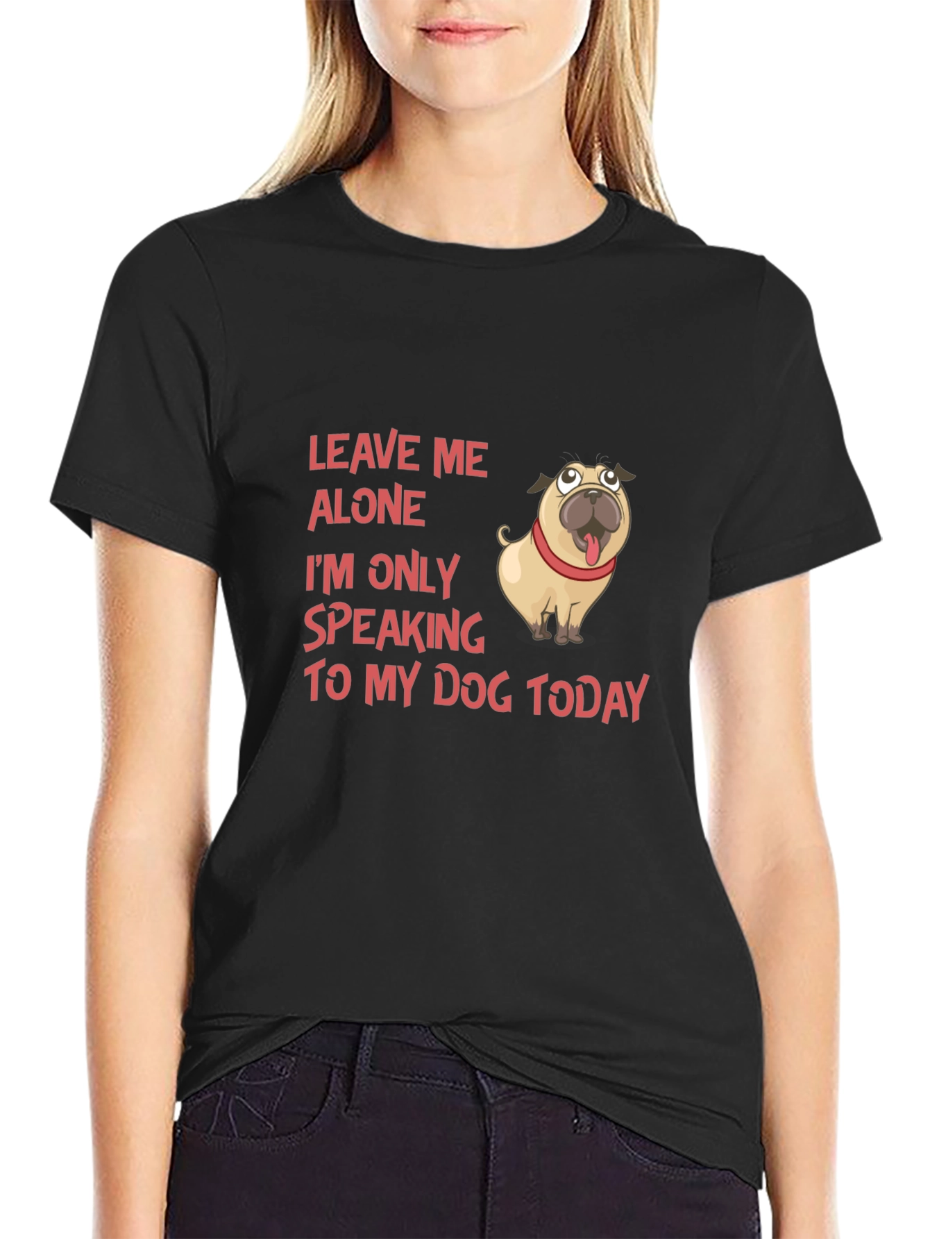 Leave Me Alone Dog T-Shirt