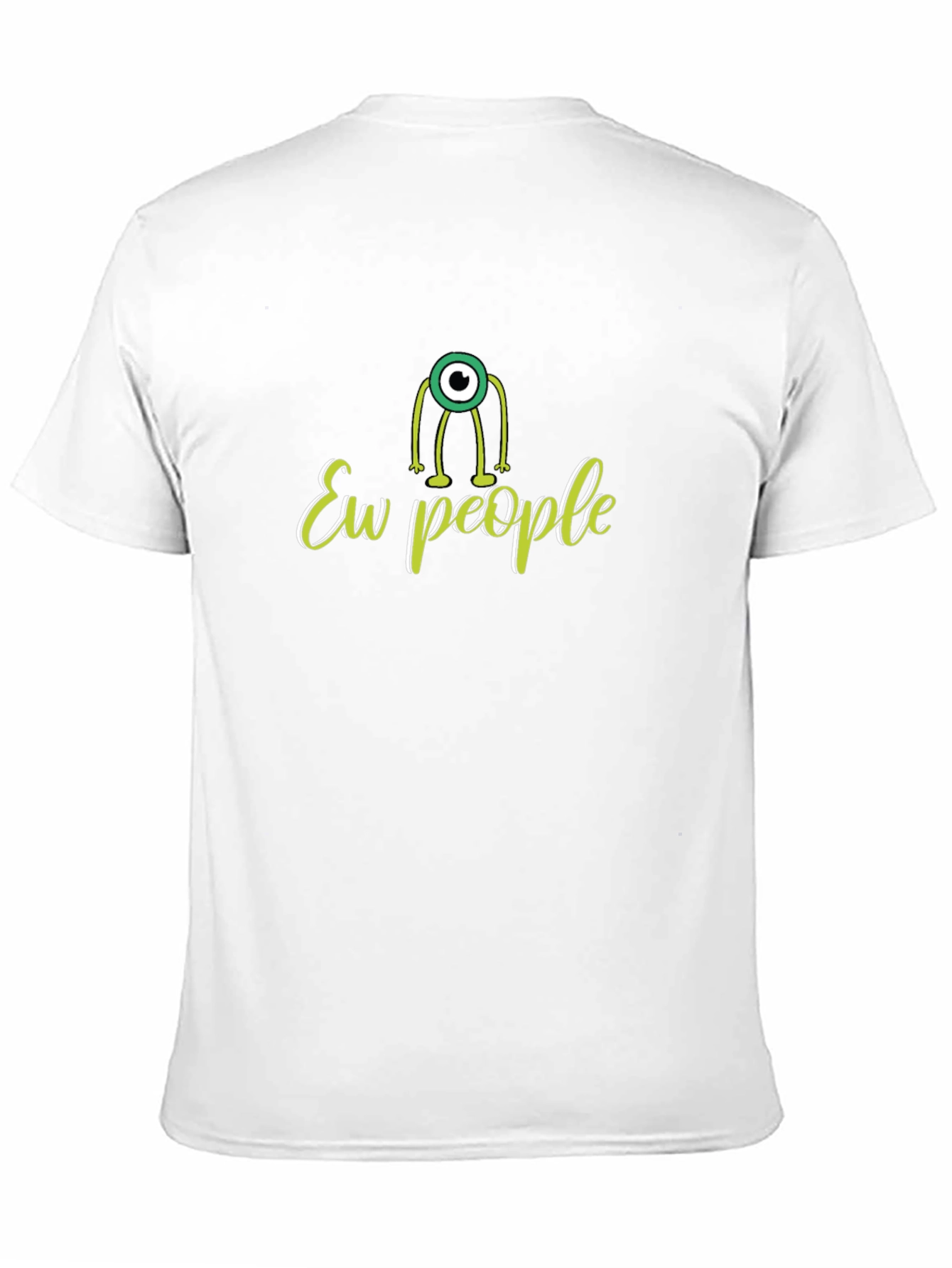 Ew People Graphic Tee - Introvert Humor T-Shirt
