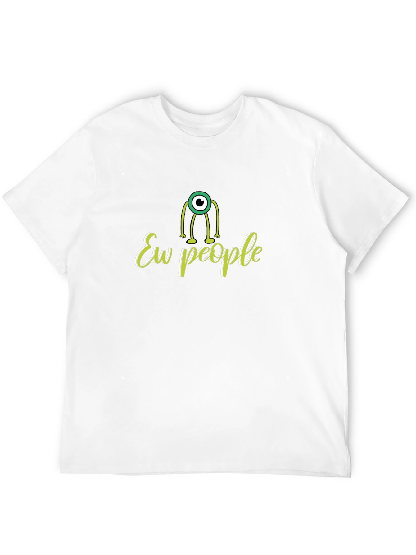 Ew People Graphic Tee - Introvert Humor T-Shirt