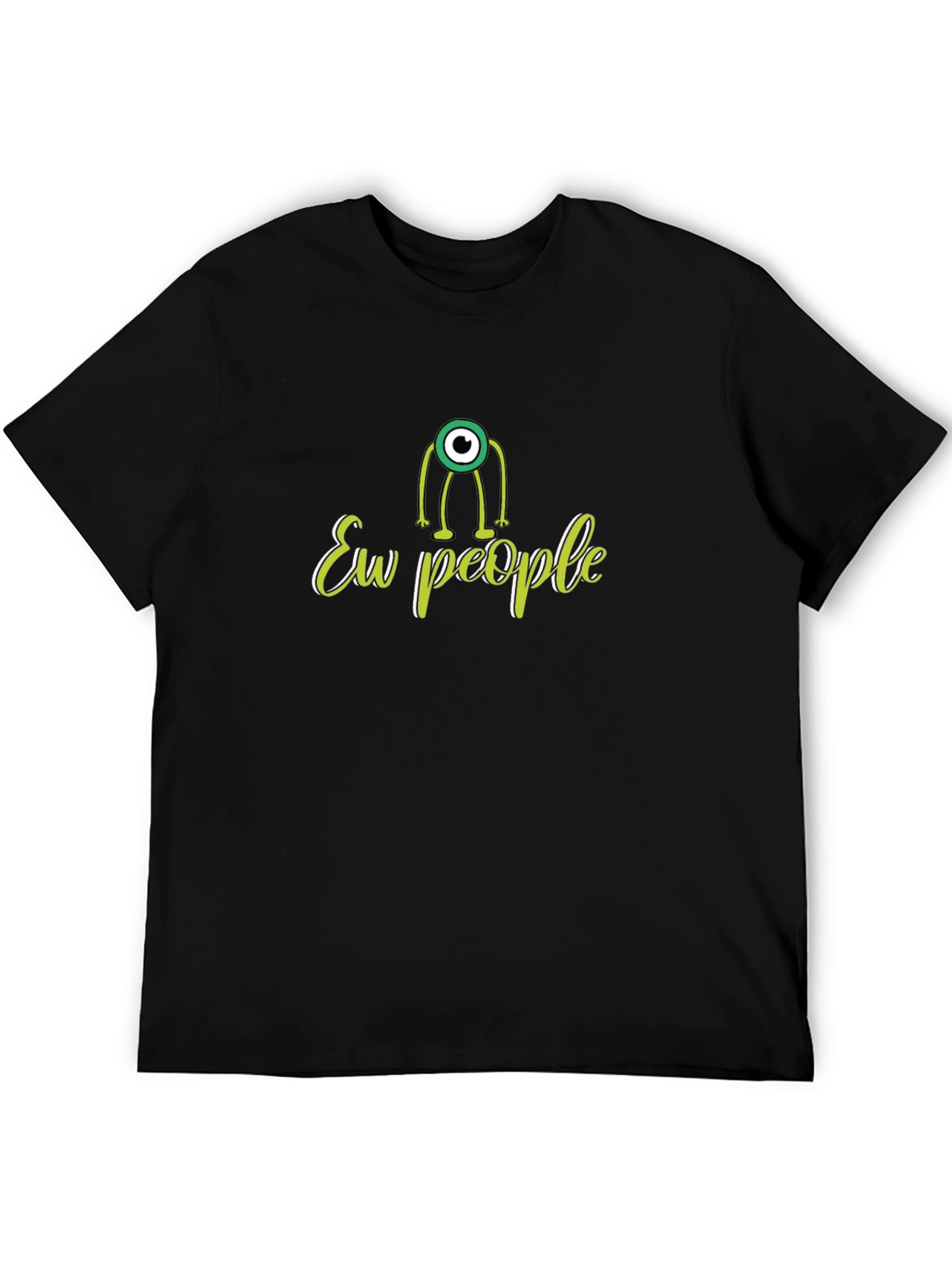 Ew People Graphic Tee - Introvert Humor T-Shirt