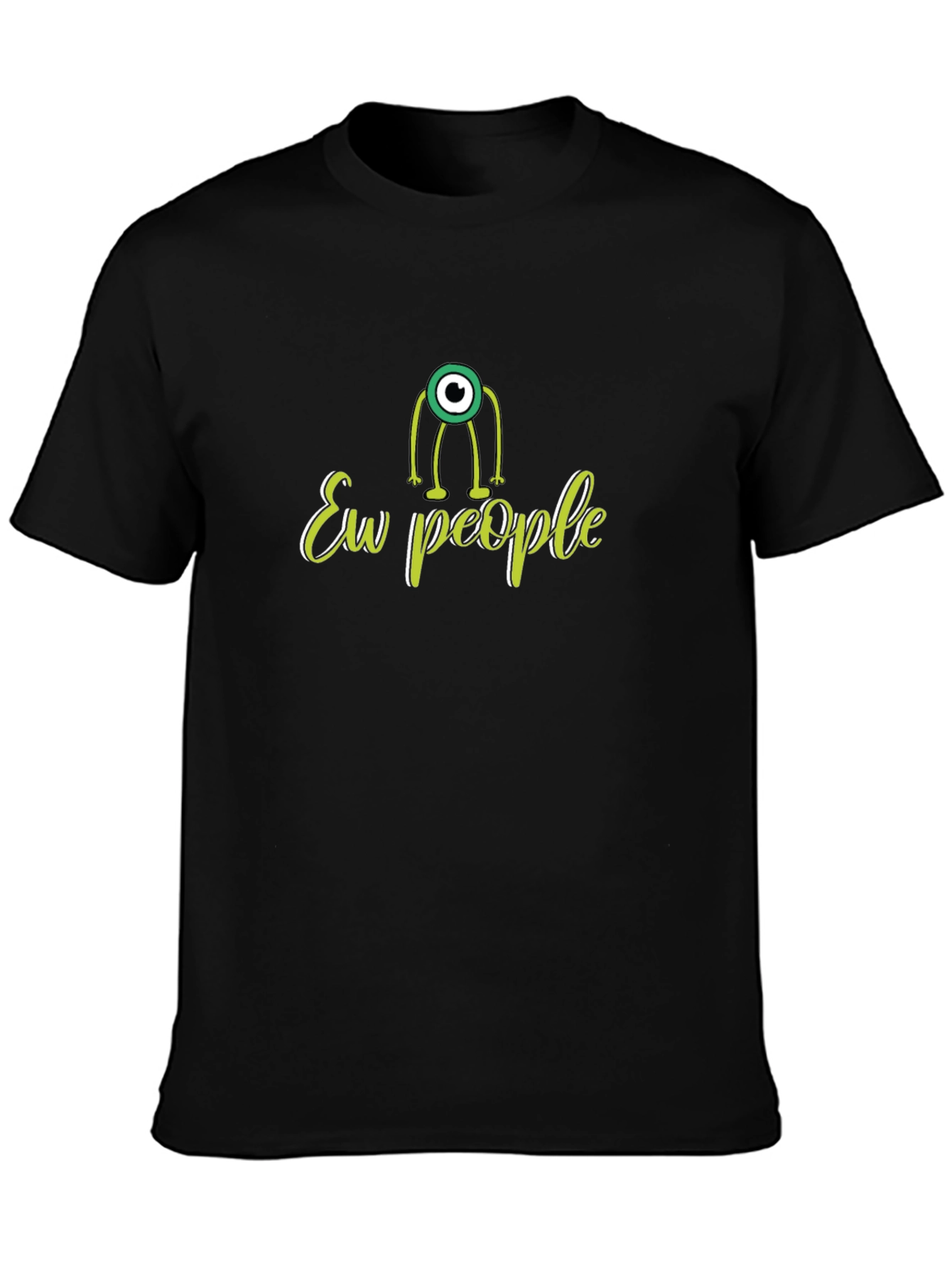 Ew People Graphic Tee - Introvert Humor T-Shirt