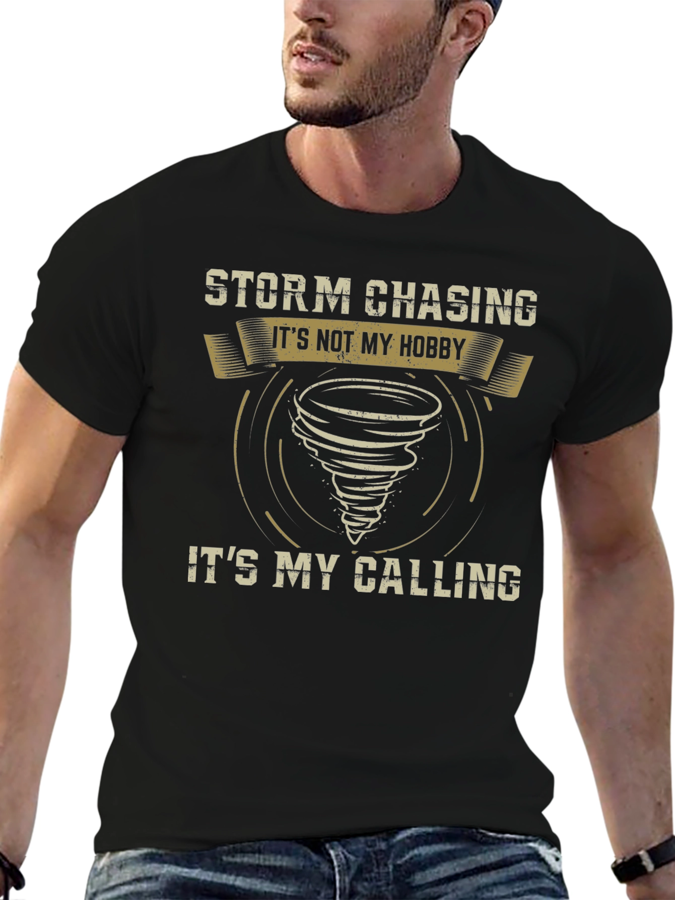 Storm Chasing Calling Mens Graphic Tee