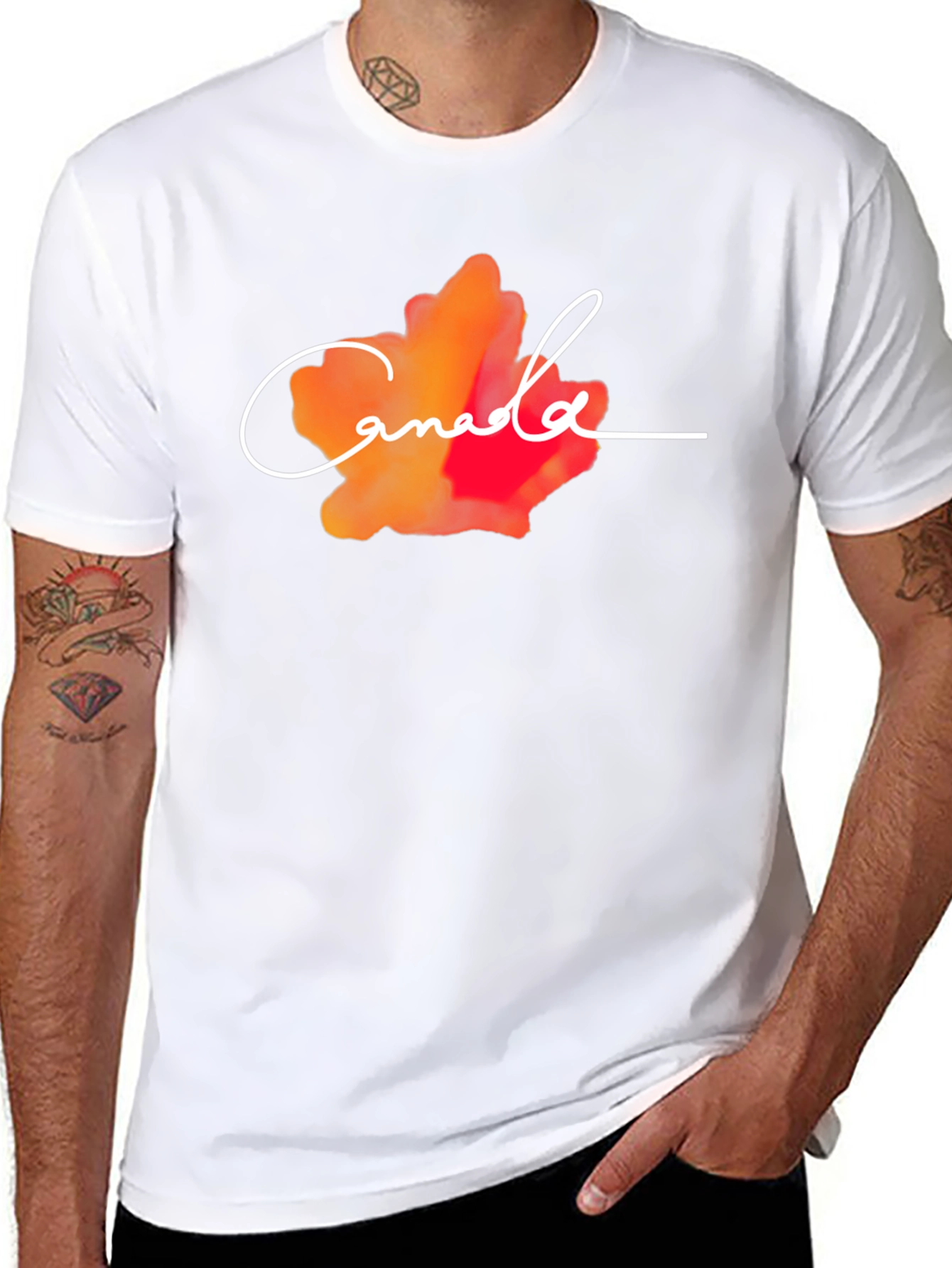Canada Maple Leaf Graphic Tee