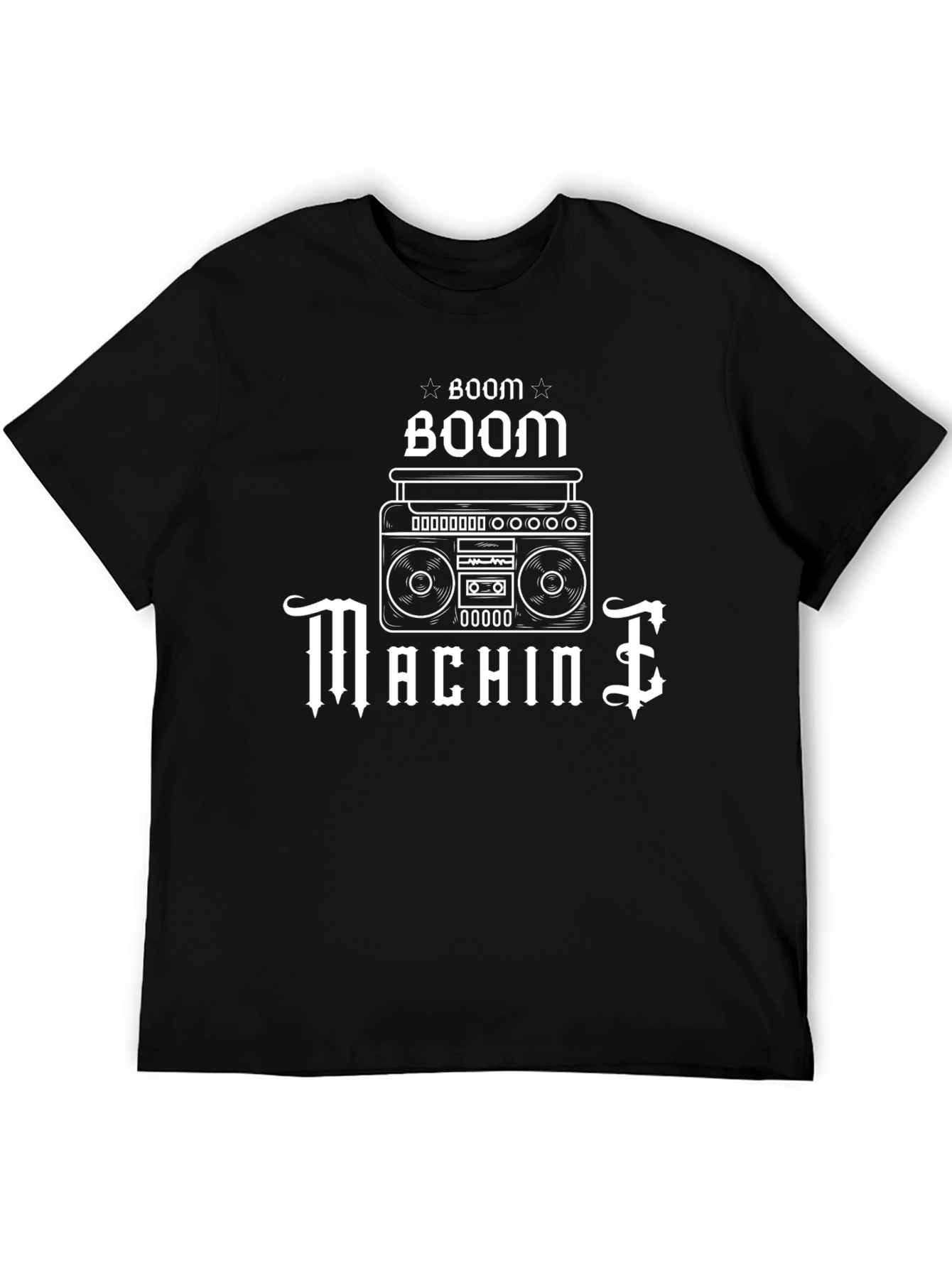 Boom Machine Graphic Tee - Retro Style