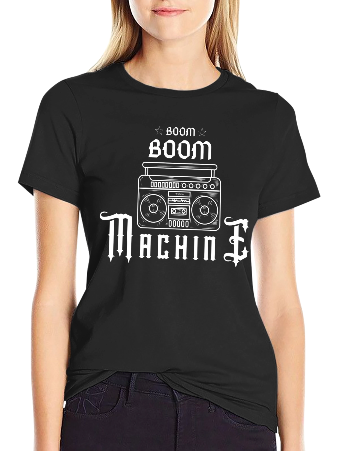 Boom Machine Graphic Tee - Retro Style