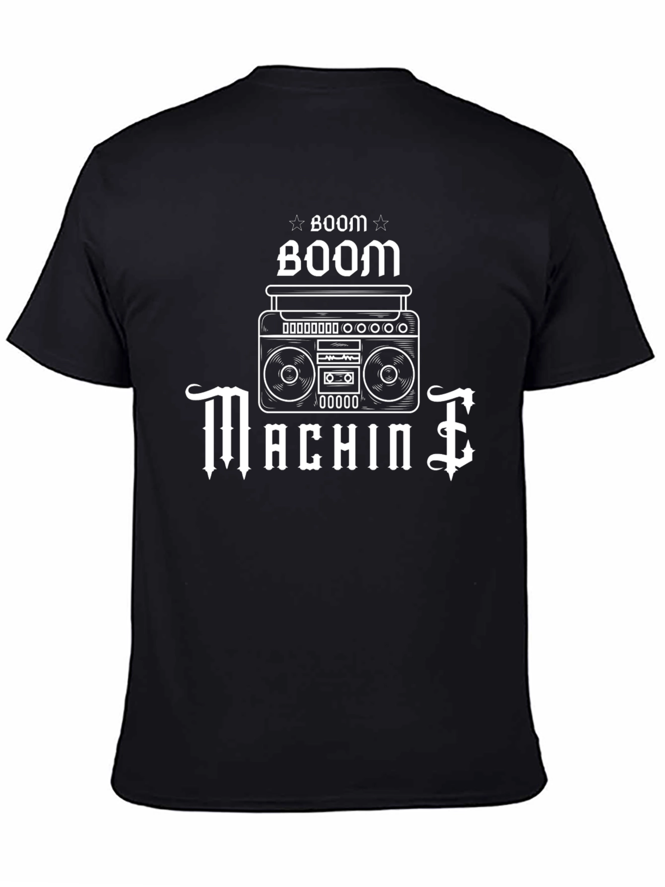 Boom Machine Graphic Tee - Retro Style