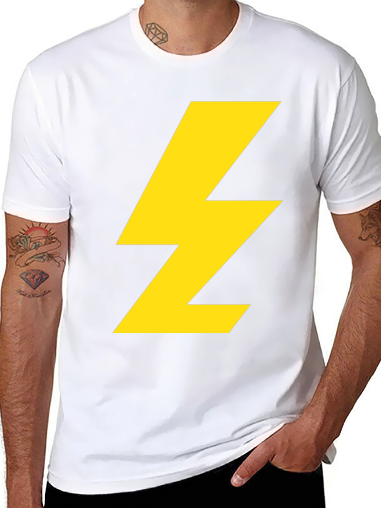 Electric Bolt Tee - Bold Graphic T-Shirt
