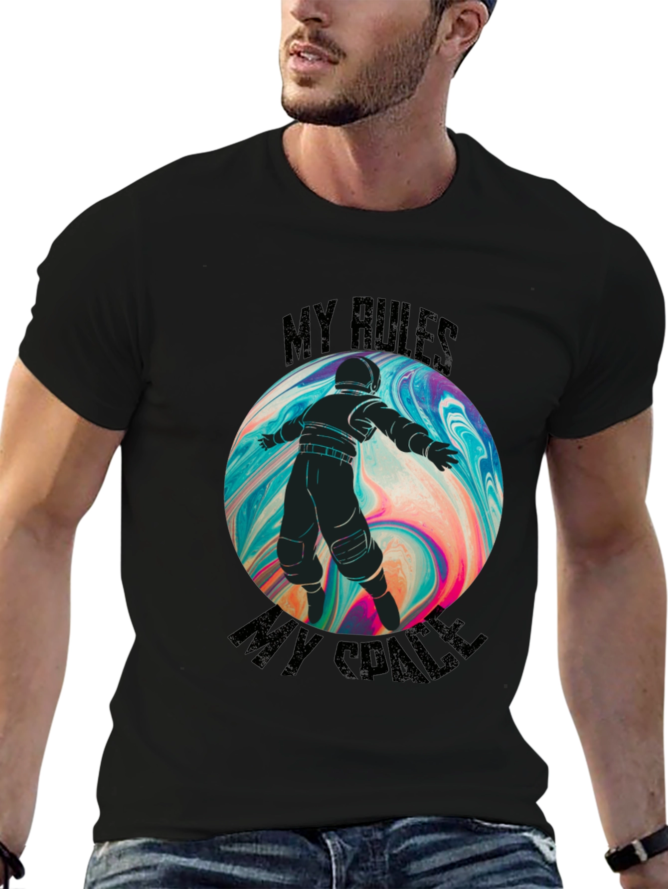 My Rules My Space Graphic T-Shirt