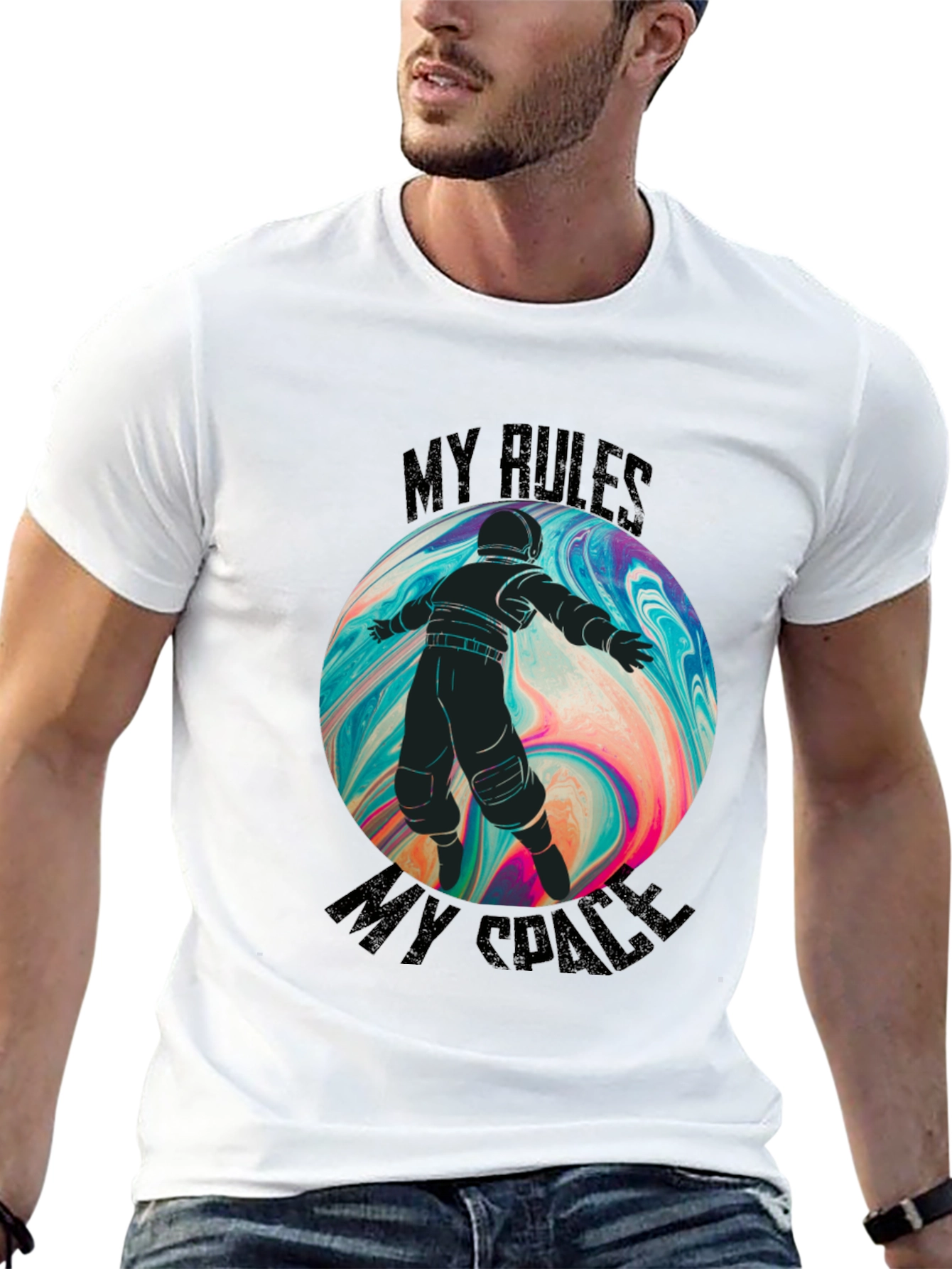 My Rules My Space Graphic T-Shirt