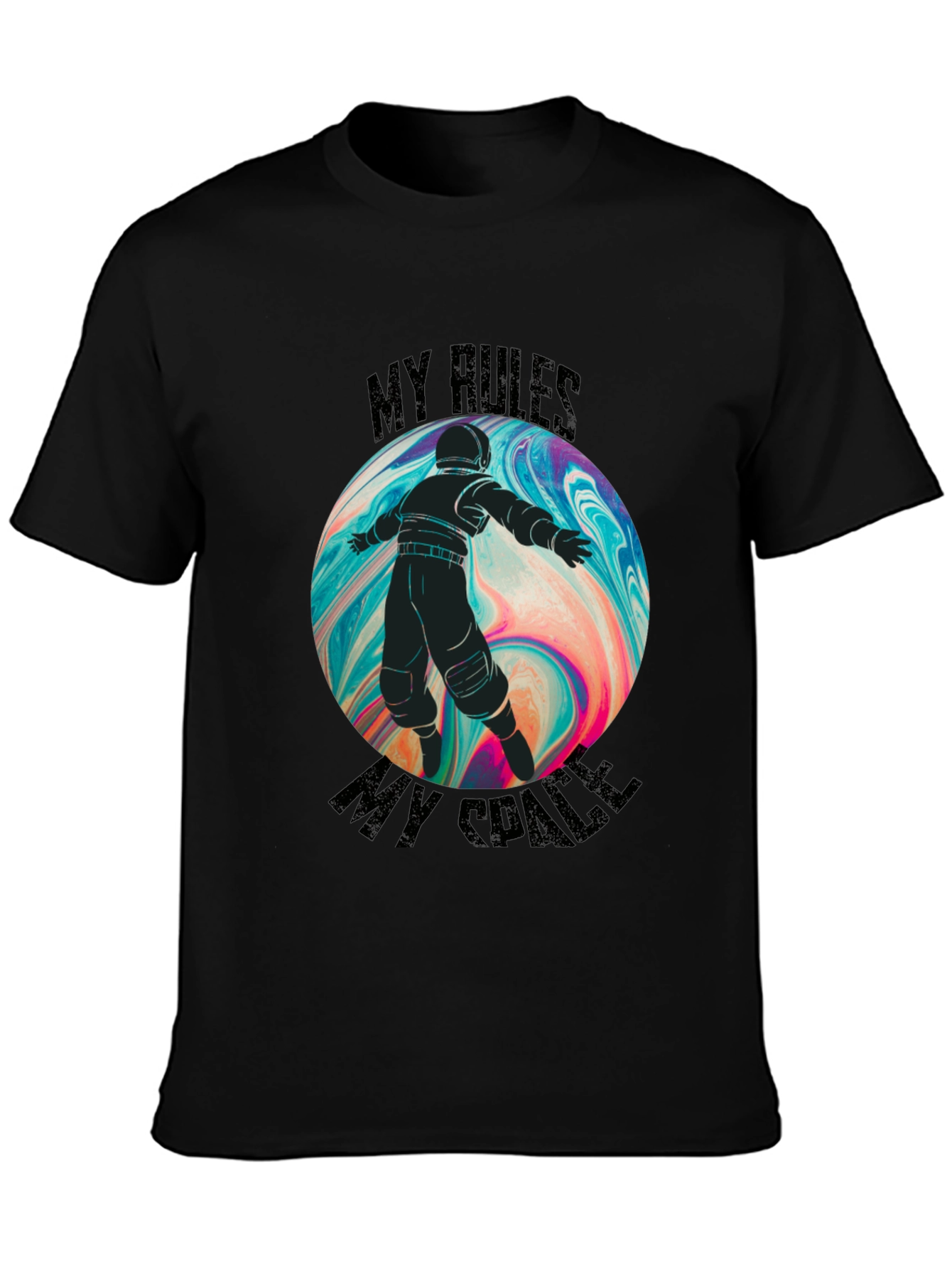 My Rules My Space Graphic T-Shirt