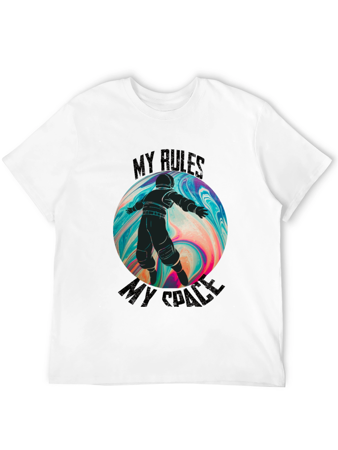 My Rules My Space Graphic T-Shirt