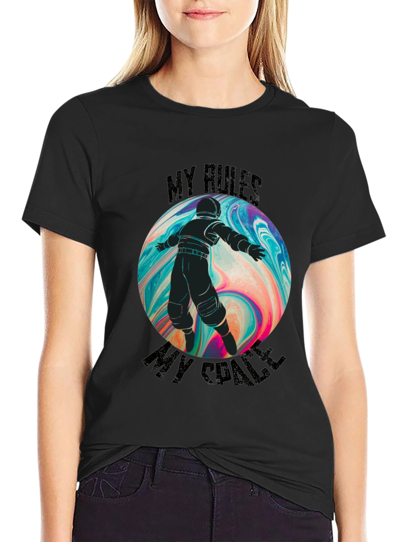 My Rules My Space Graphic T-Shirt
