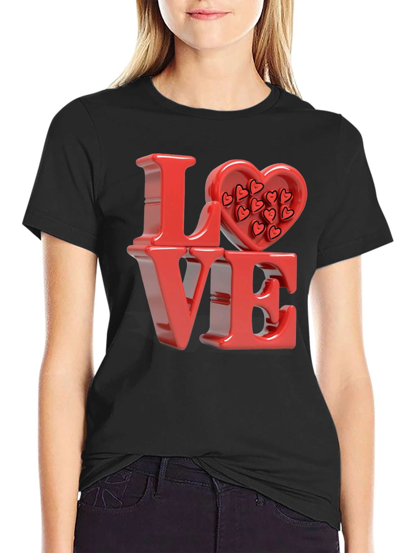 Love Heart Valentines T-Shirt
