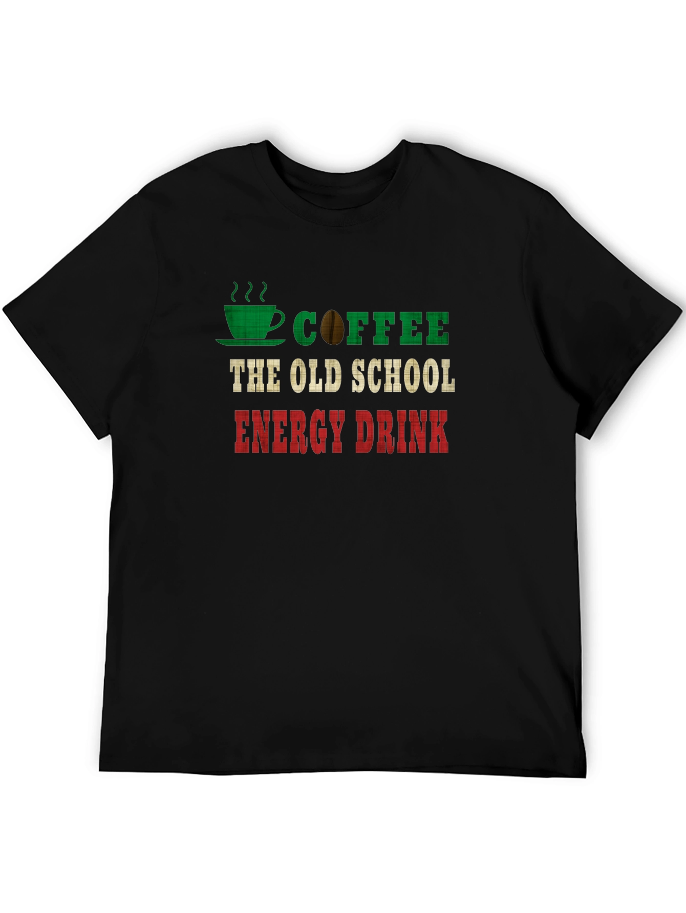 Coffee the Old School Energy Drink T-Shirt