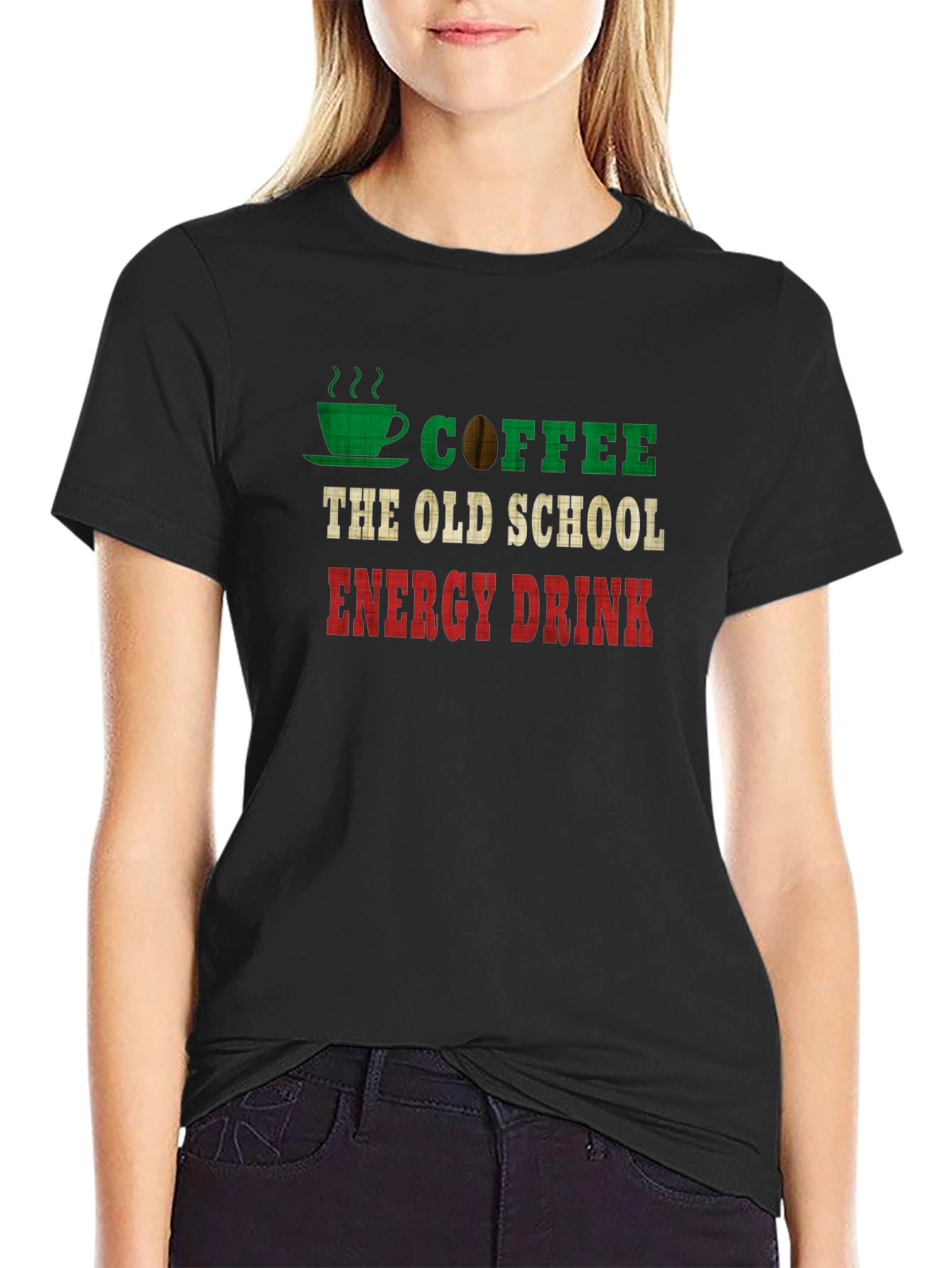 Coffee the Old School Energy Drink T-Shirt