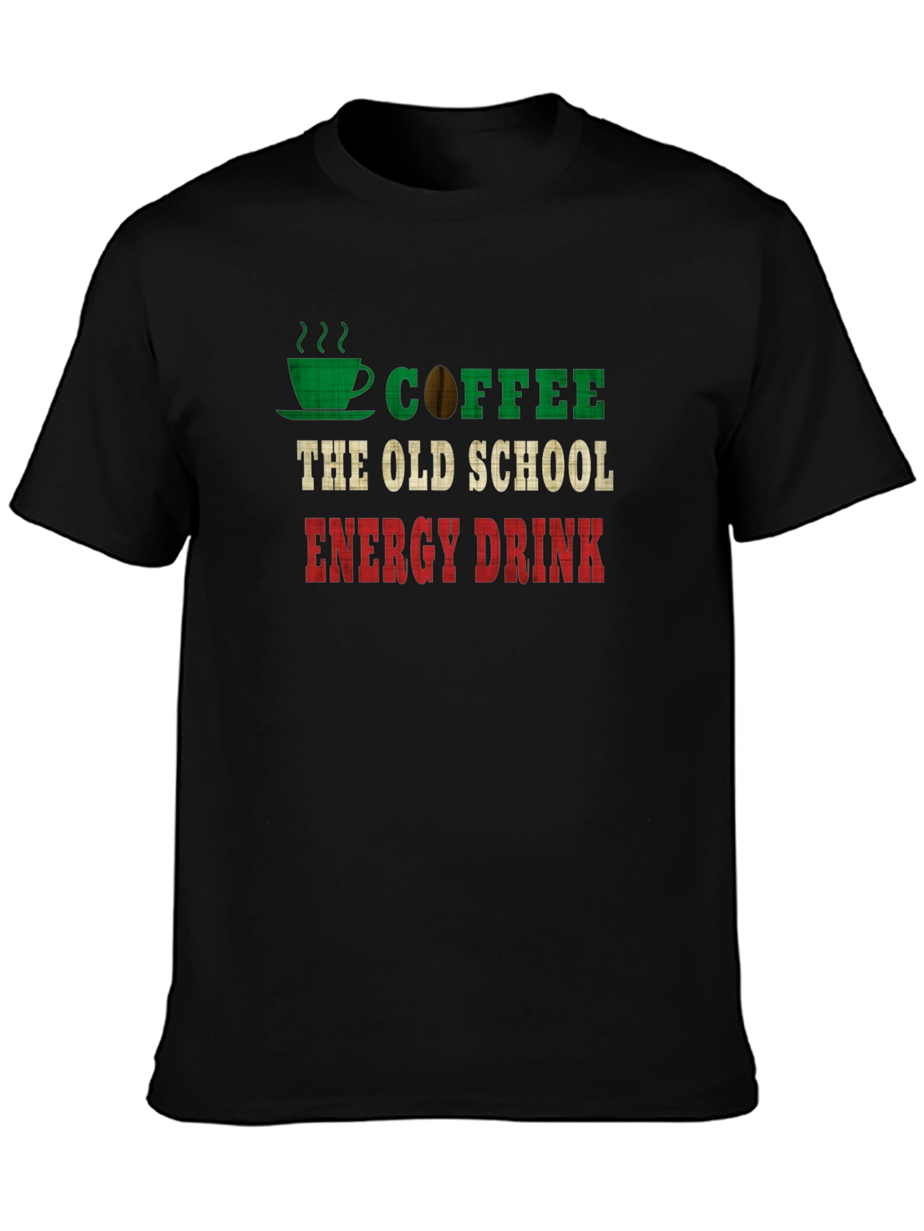 Coffee the Old School Energy Drink T-Shirt