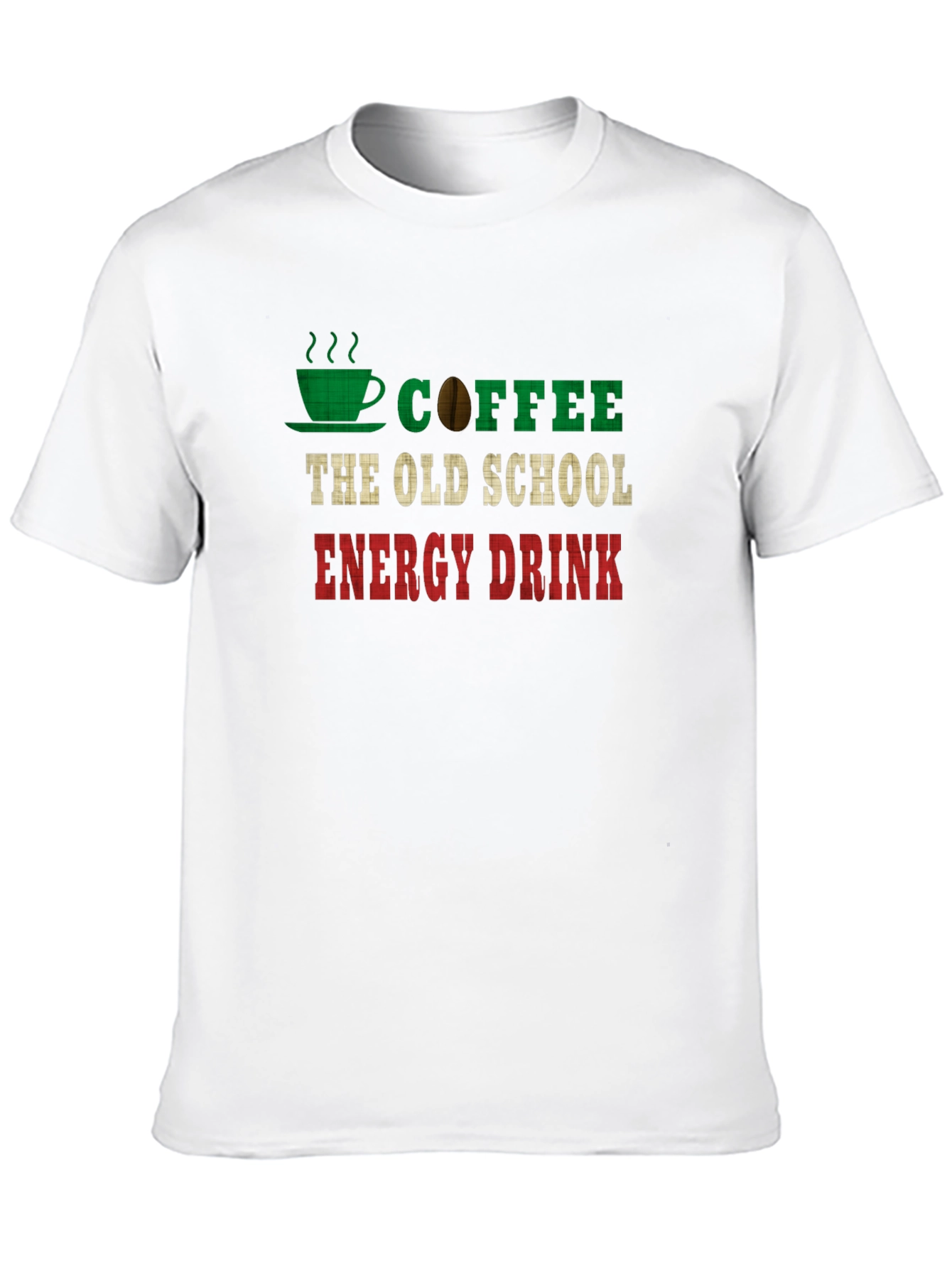 Coffee the Old School Energy Drink T-Shirt